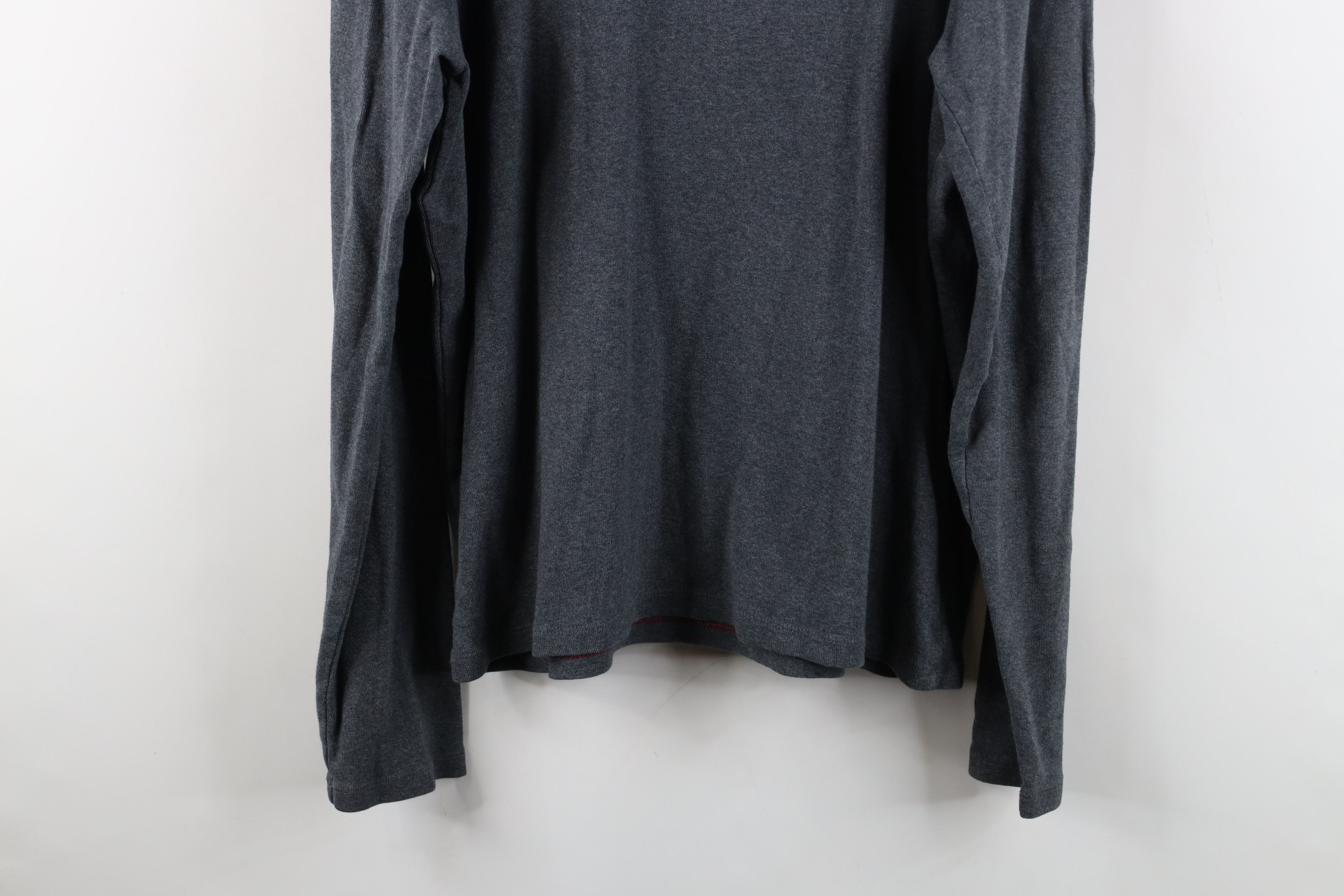 Gap Vintage 90s Y2K Gap Cotton Ribbed Knit Turtleneck T-Shirt Size US L / EU 52-54 / 3 - 10 Thumbnail