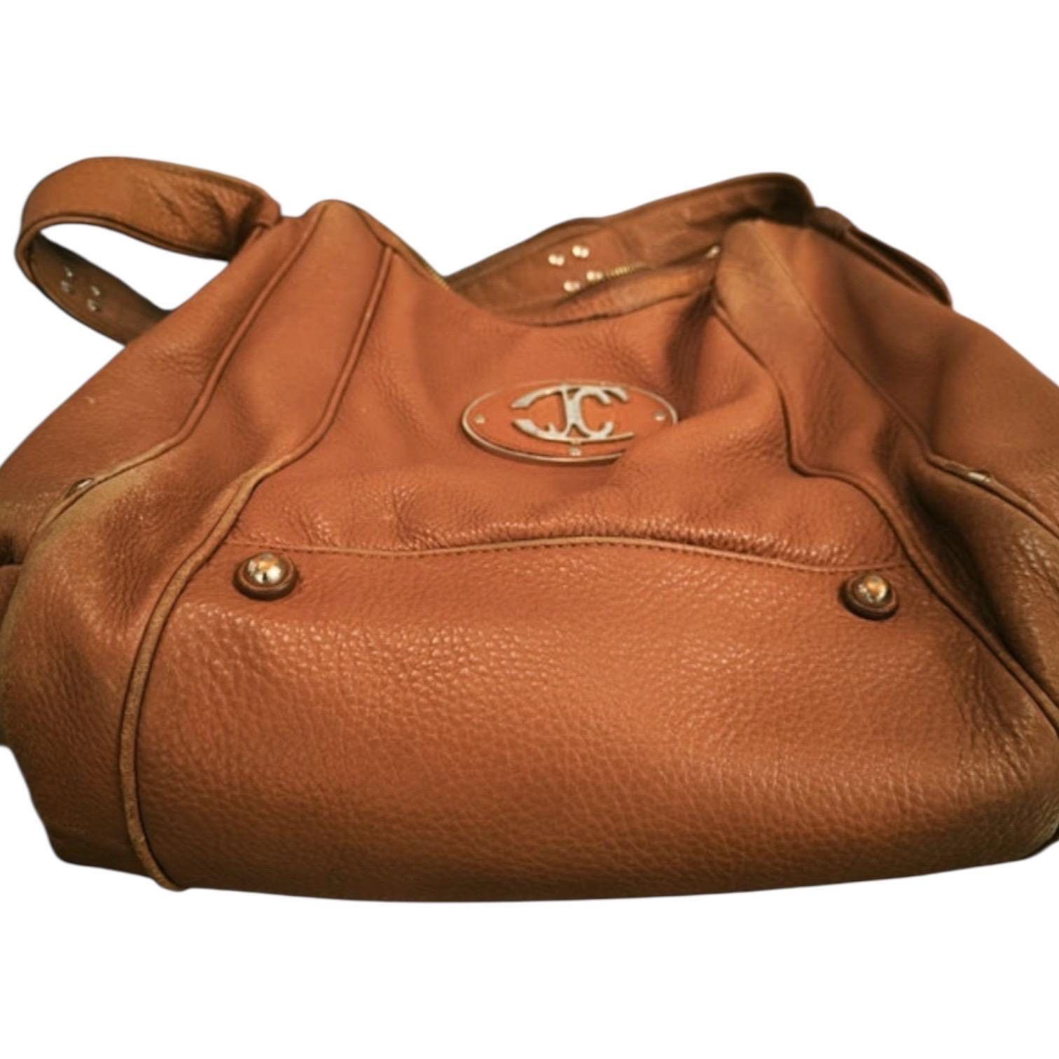 Roberto Cavalli The Cavalli Big Leather Shoulder Bag Size ONE SIZE - 3 Thumbnail