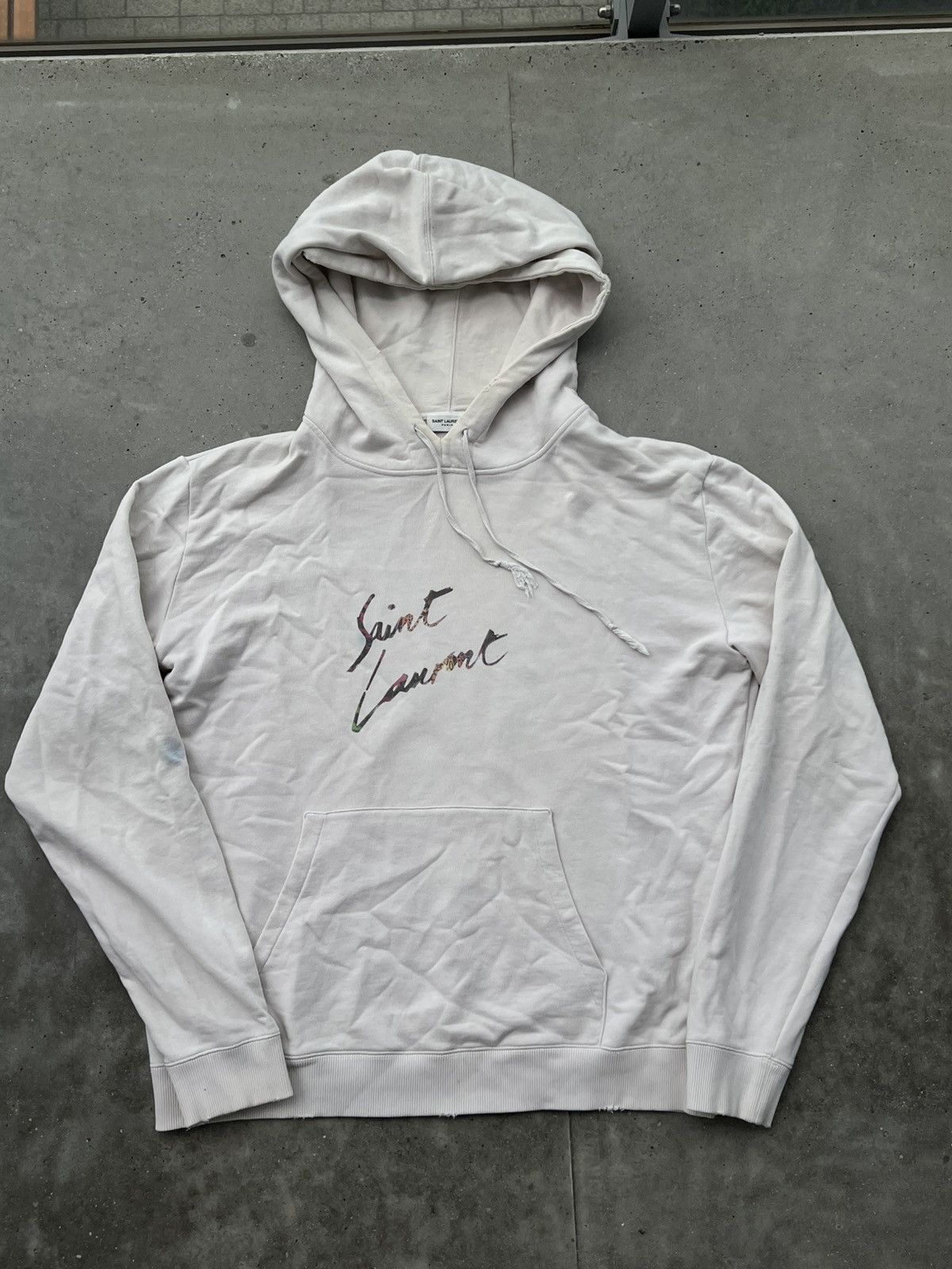 Saint Laurent Paris SLP Saint Laurent hoodie leo print designer hedi slimane Size US XL / EU 56 / 4 - 1 Thumbnail