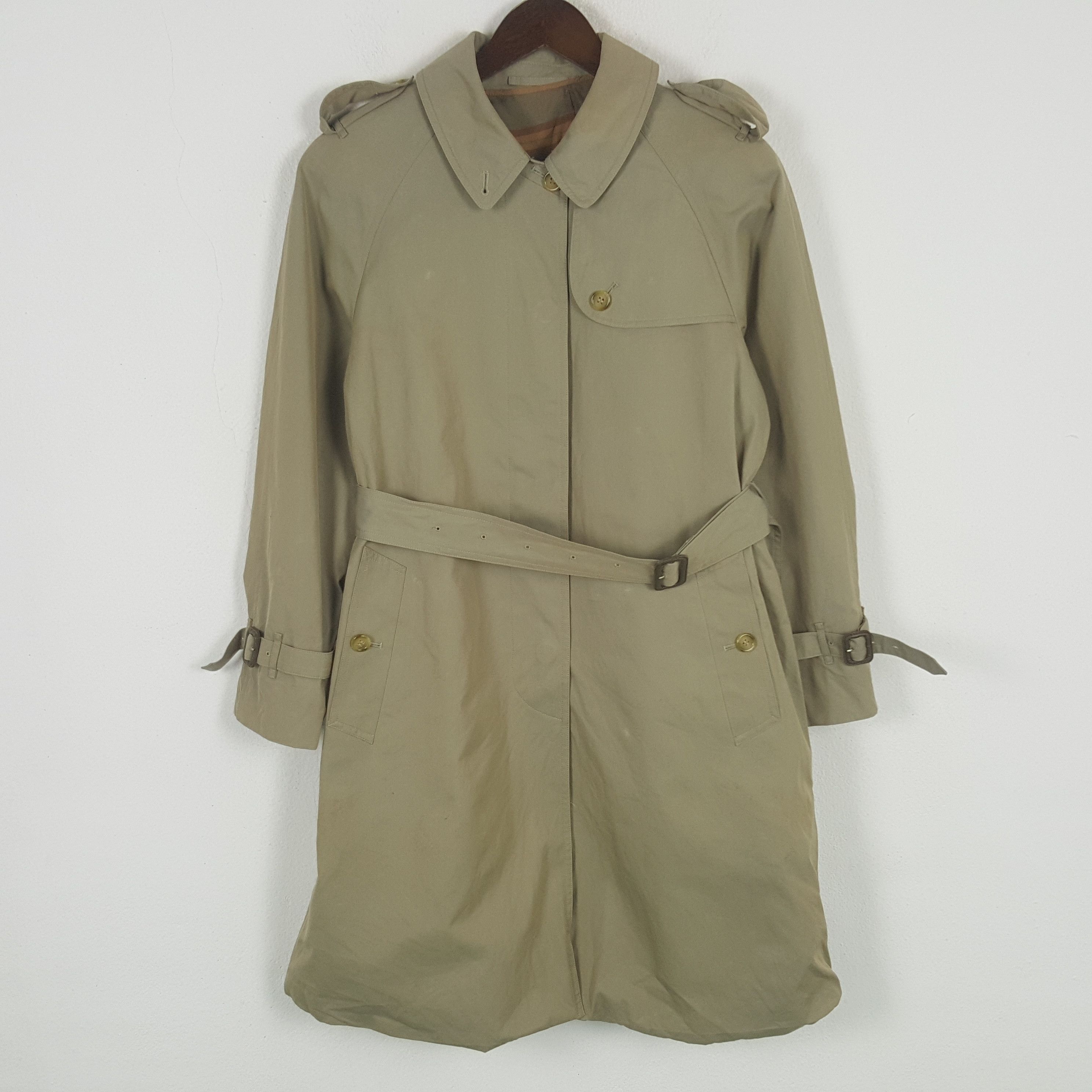 Burberry × Japanese Brand × Vintage Vintage Burberrys Trench Cost Japan Jacket Size US M / EU 48-50 / 2 - 1 Thumbnail