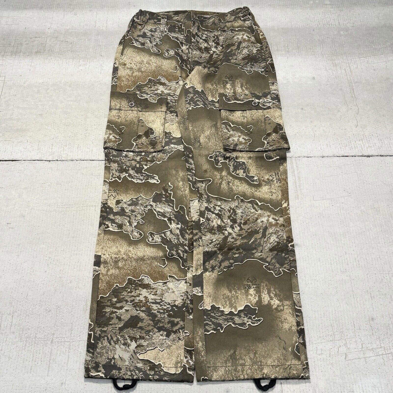 Realtree Y2K 2000s Realtree Baggy Wide Leg Camo Cargo Pants Size US 30 / EU 46 - 1 Thumbnail