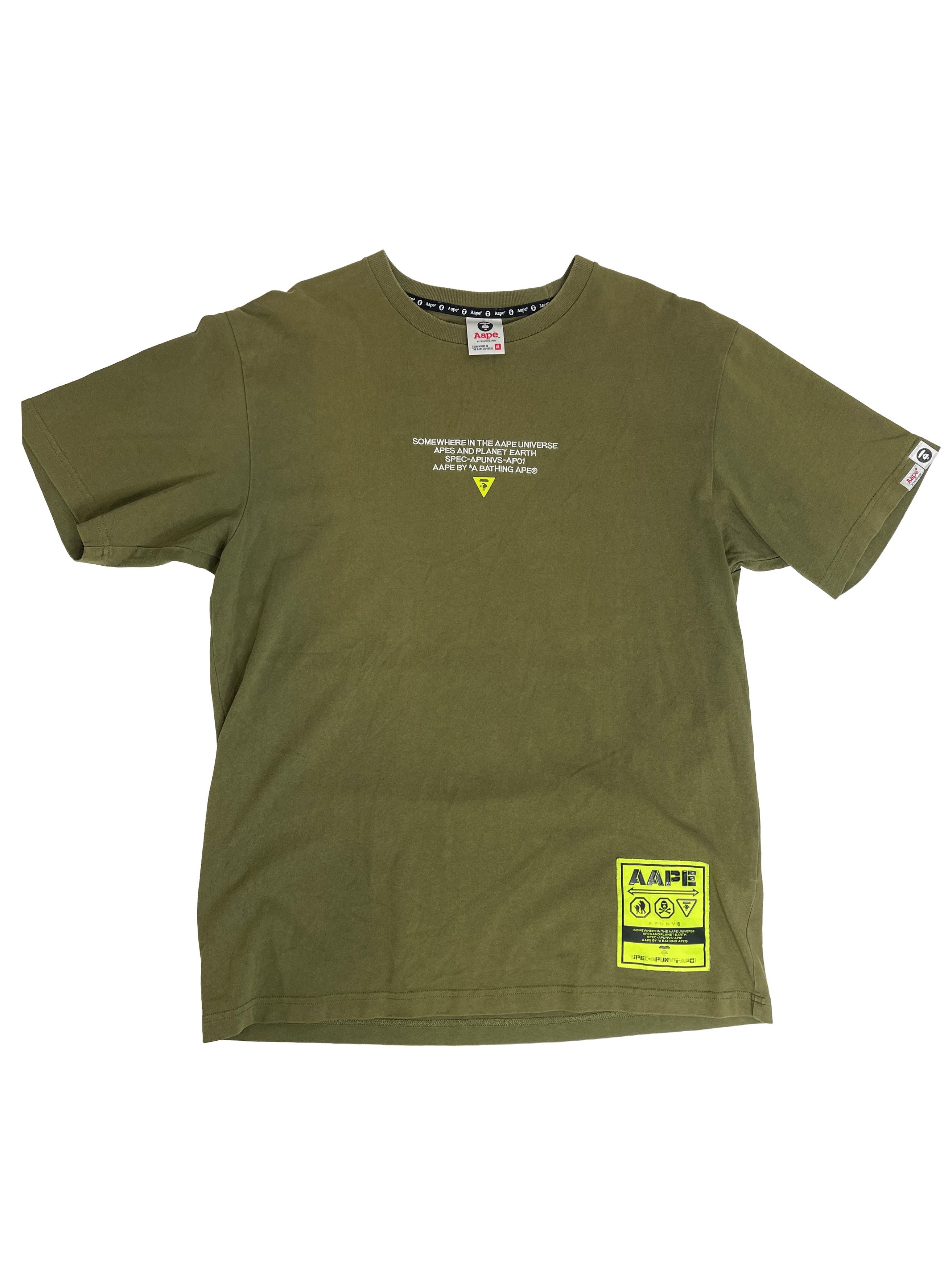 Aape AAPE Multi Print Apunvs Tee AAPE by A Bathing Ape Size US XL / EU 56 / 4 - 1 Thumbnail