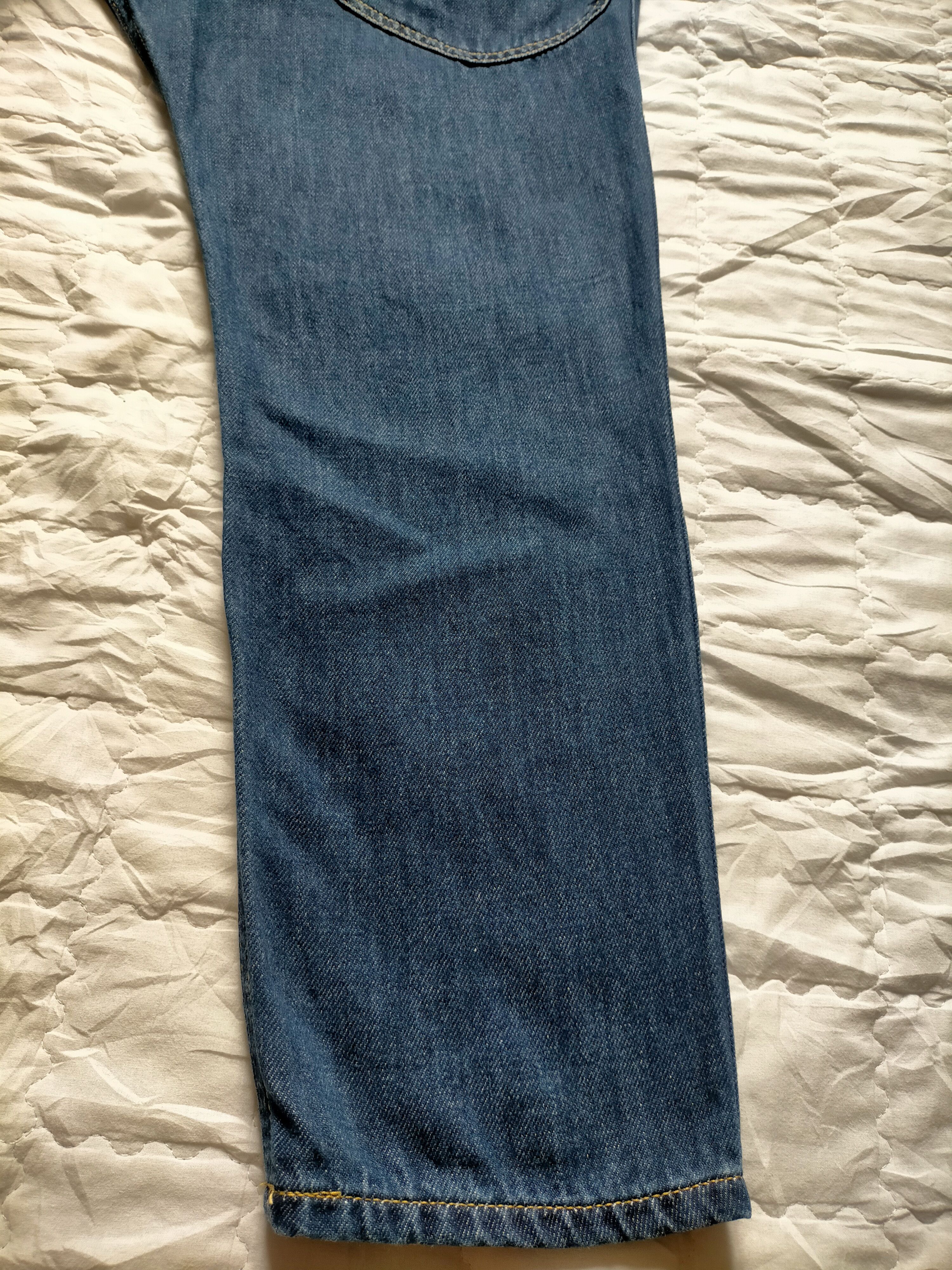 Issey Miyake × Lee × mercibeaucoup Lee x Mercibeaucop Issey Miyake Drop Cropth Denim Jeans Size US 32 / EU 48 - 7 Thumbnail