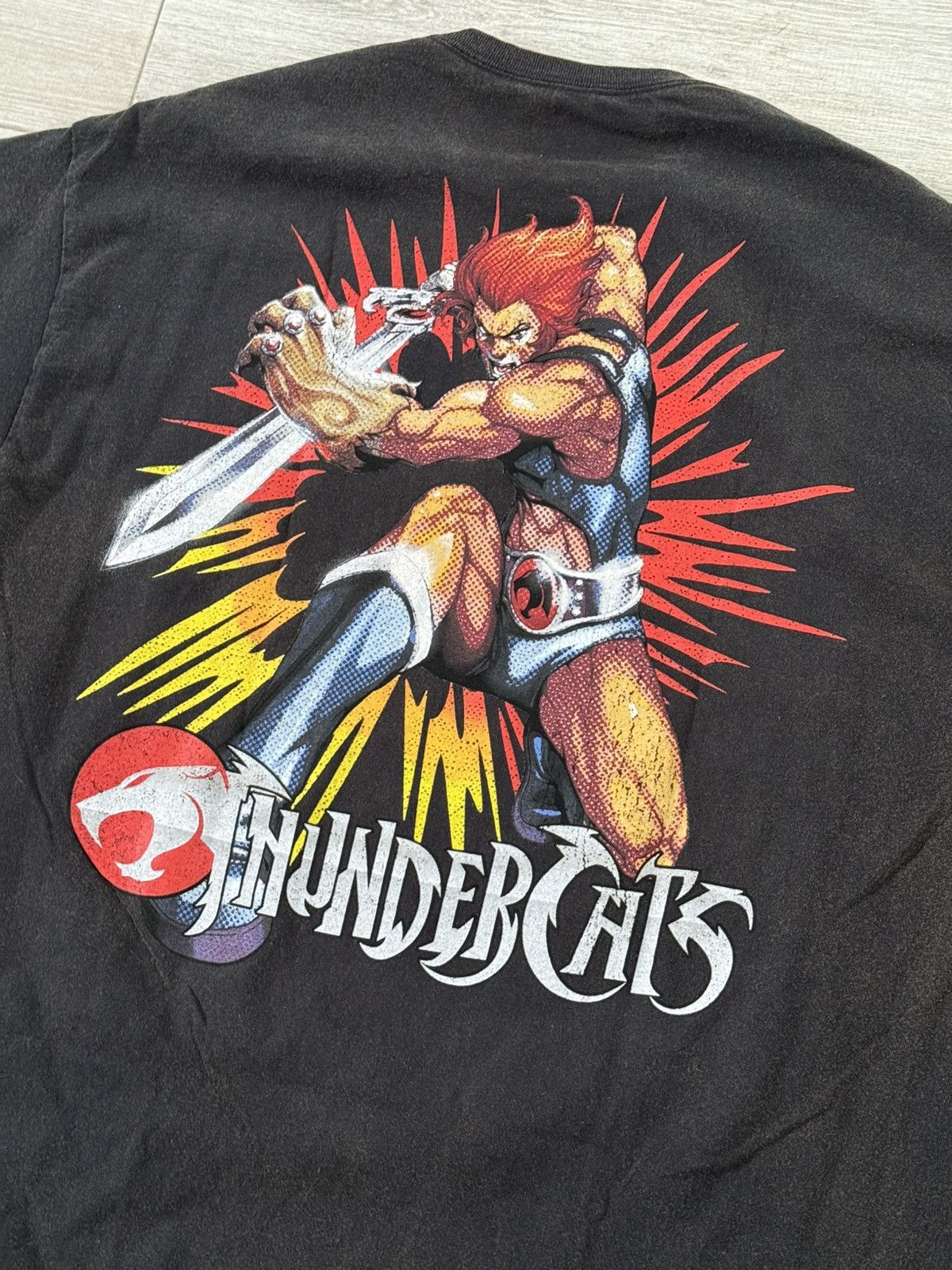 Other American Thrift Thundercats Vintage Black Wash Tee Sz Large Size US L / EU 52-54 / 3 - 5 Thumbnail
