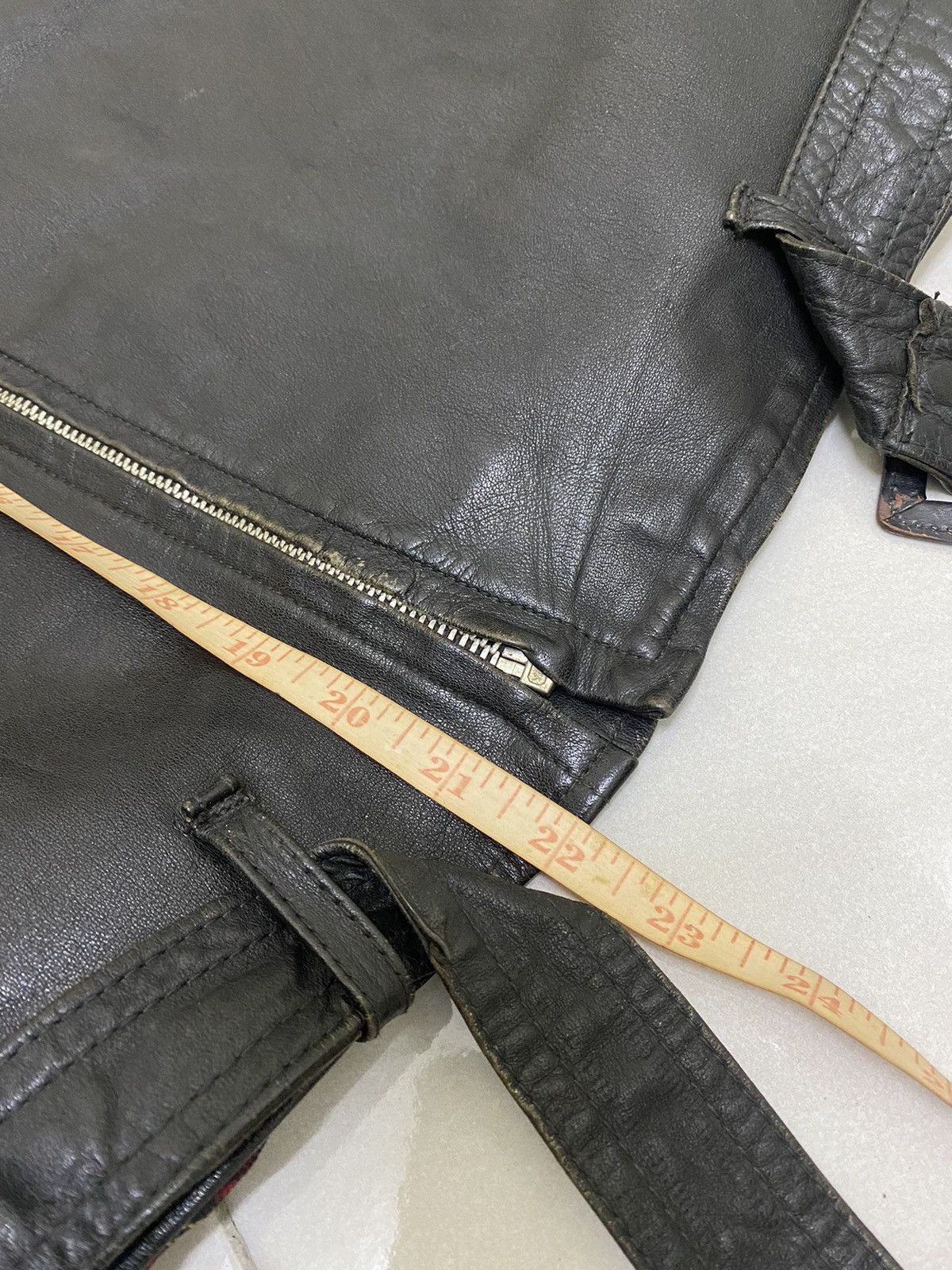 Designer × Japanese Brand MOTORCYCLE MATE / DOLPHIN (Original Leather Wear) Size US L / EU 52-54 / 3 - 3 Thumbnail