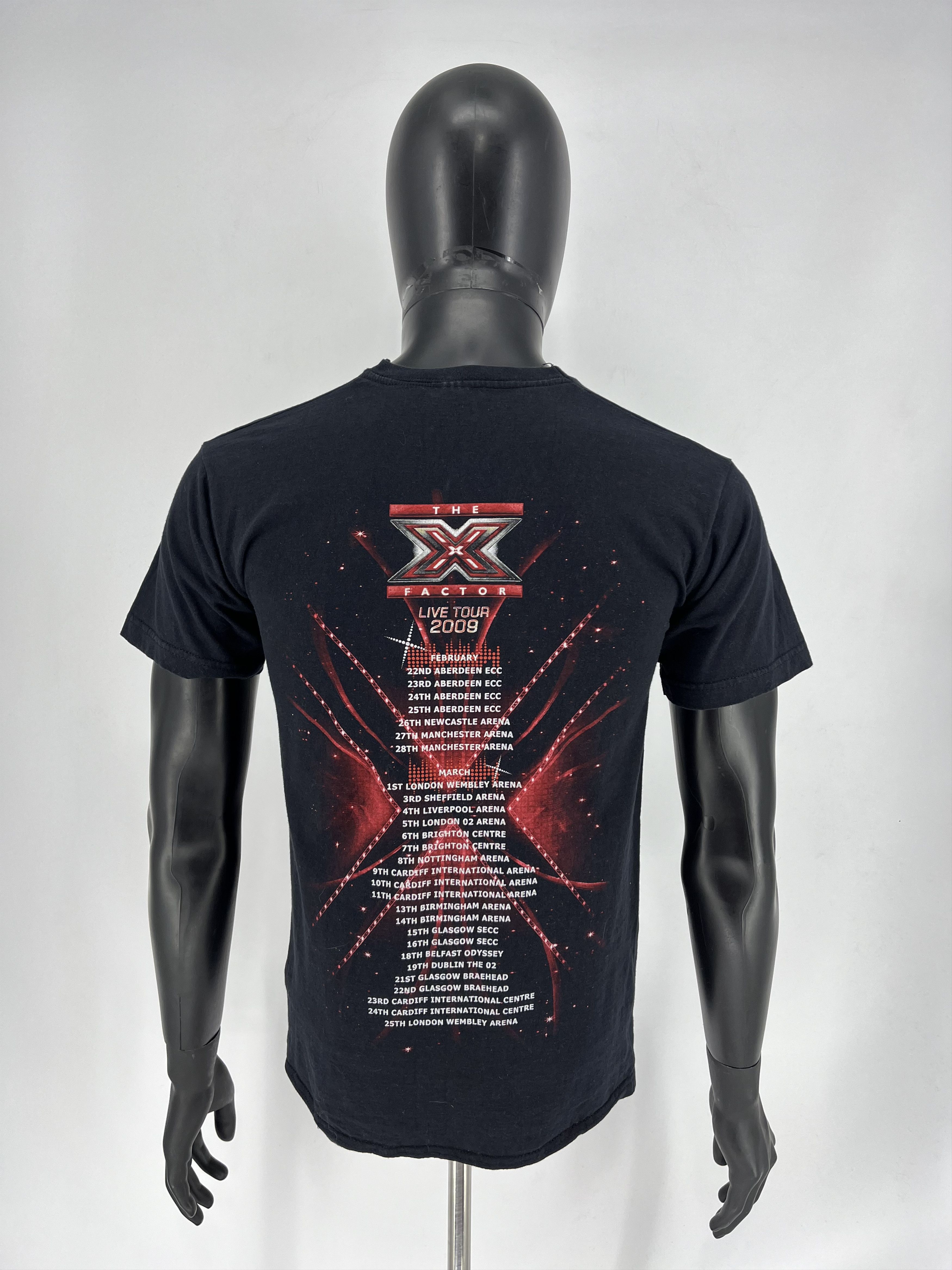Band Tees × Rap Tees Vintage The X Factor Live Tour 2009 Streetwear Style POP Size US S / EU 44-46 / 1 - 5 Thumbnail