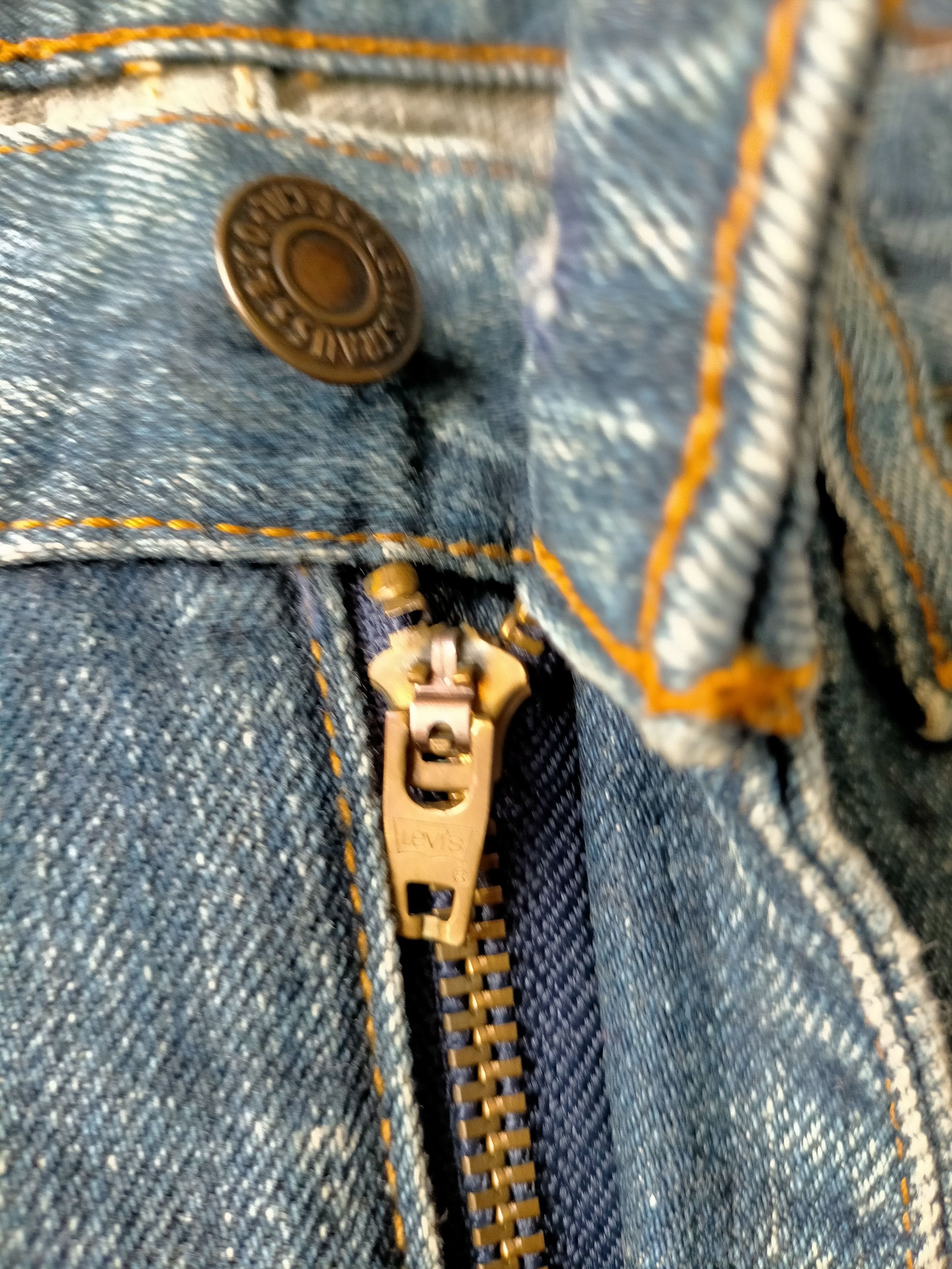 Levi's Japanese 🇯🇵 Flare Jeans Levis 517 Boot cut Denim Size US 32 / EU 48 - 19 Thumbnail