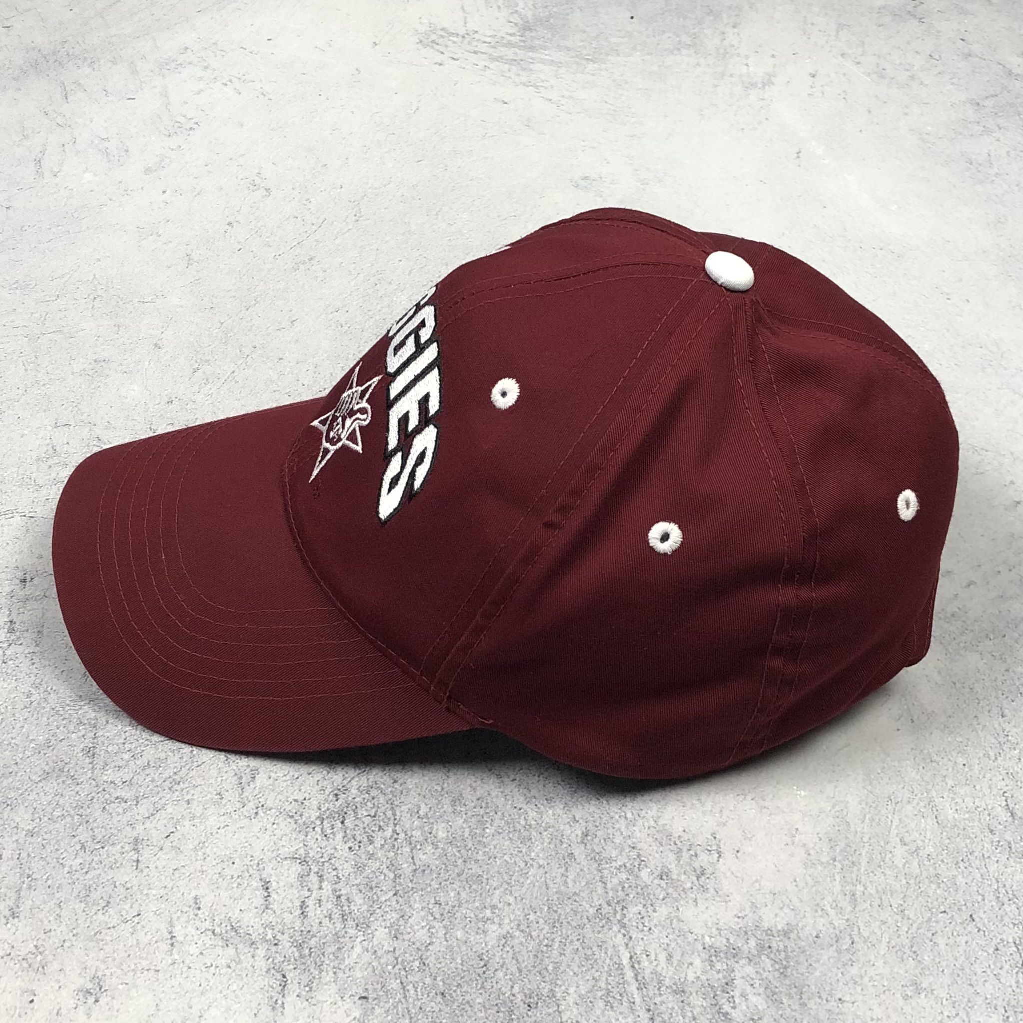 NCAA 90s NCAA Aggies Texas A&M Burgundy Men’s Vintage Cap retro Size ONE SIZE - 4 Thumbnail