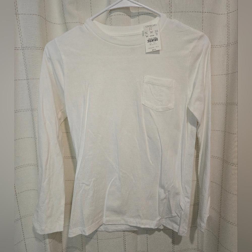 Designer Crewcuts Boys Long Sleeve Cotton Jersey Pocket Tee Size US XXS / EU 40 - 1 Thumbnail