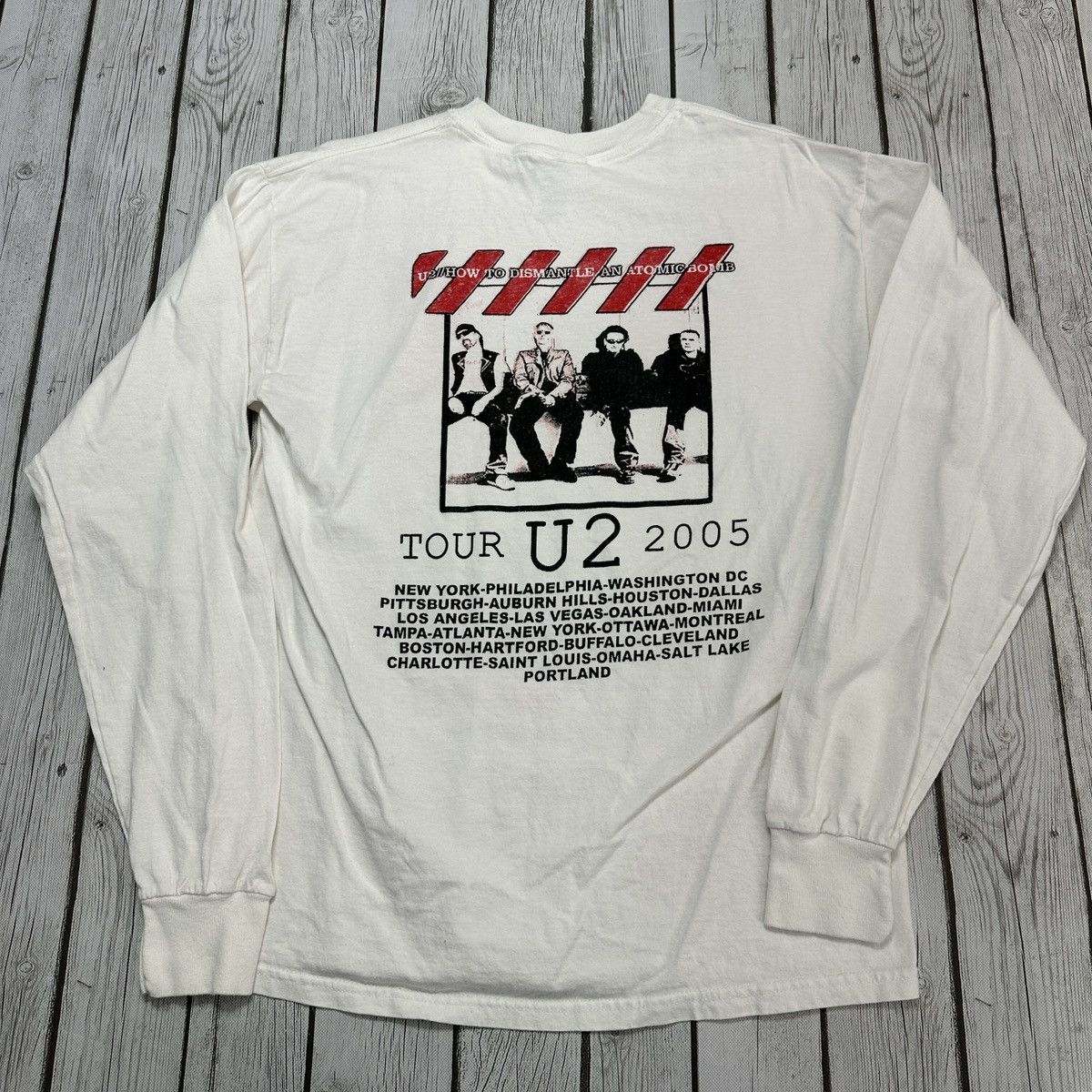 Band Tees Vintage U2 long sleeve tee Size US L / EU 52-54 / 3 - 2 Thumbnail