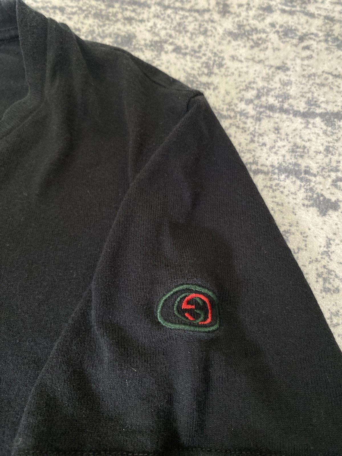 Gucci Gucci luxury web with small g in sleeve blouses Size M / US 6-8 / IT 42-44 - 5 Thumbnail
