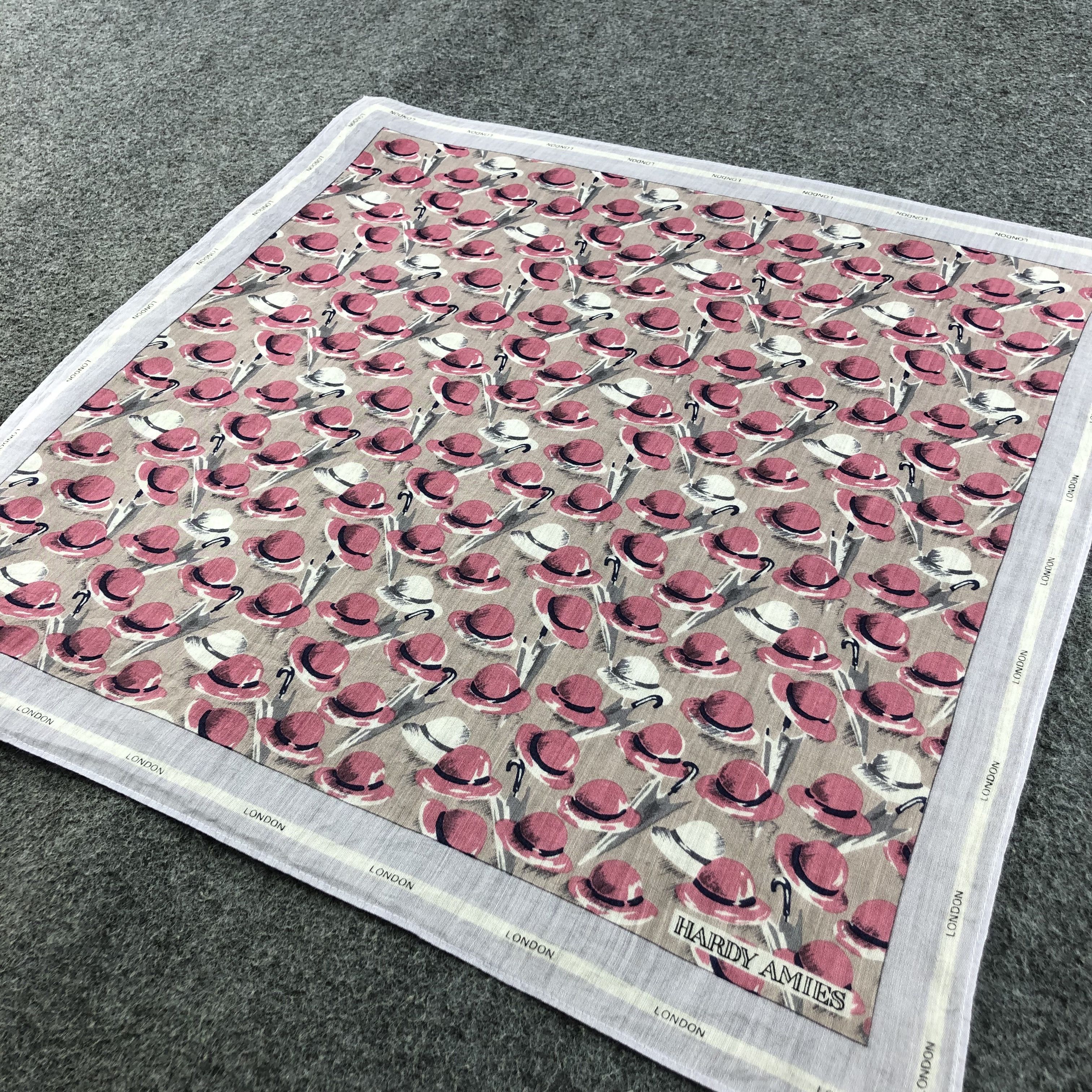 Hardy Amies × Vintage Hardy Amies Handkerchief Neckerchief Bandana H1394 Size ONE SIZE - 4 Thumbnail