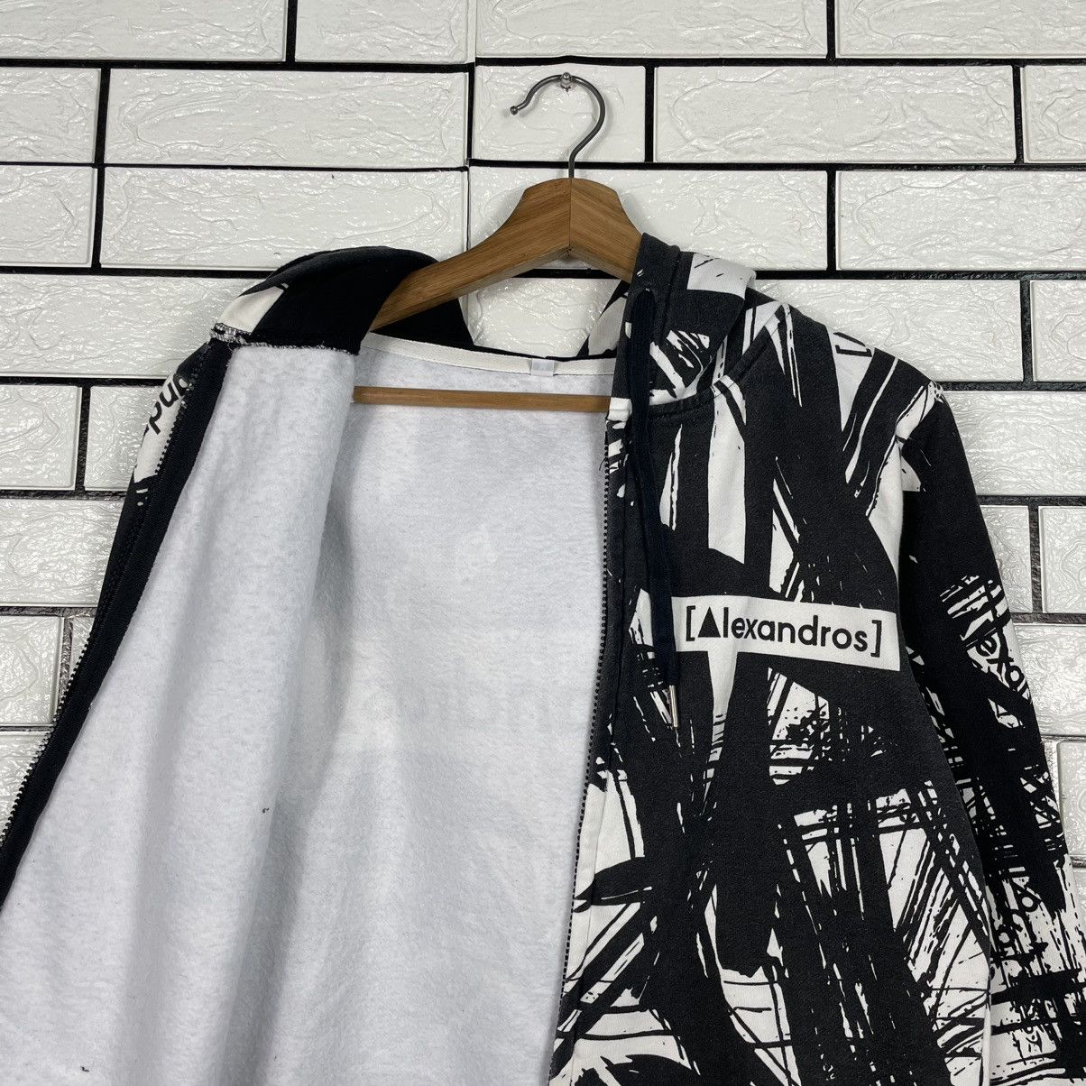Japanese Brand Alexandros Full Print Zipper Hoodie Size US S / EU 44-46 / 1 - 11 Thumbnail