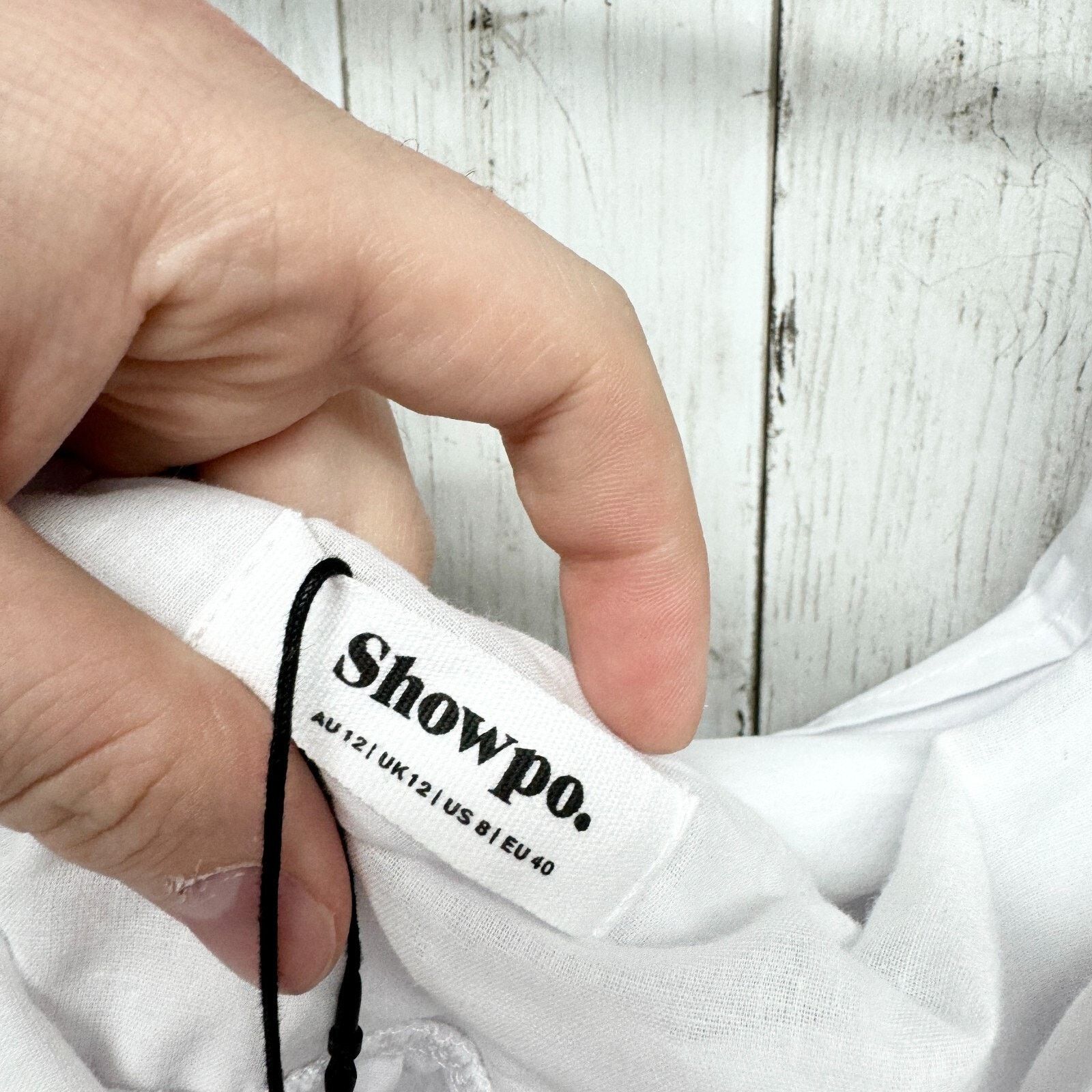 Other Showpo 8 Sula Balloon Sleeve Mini White NWT Off Shoulder Size M / US 6-8 / IT 42-44 - 2 Thumbnail