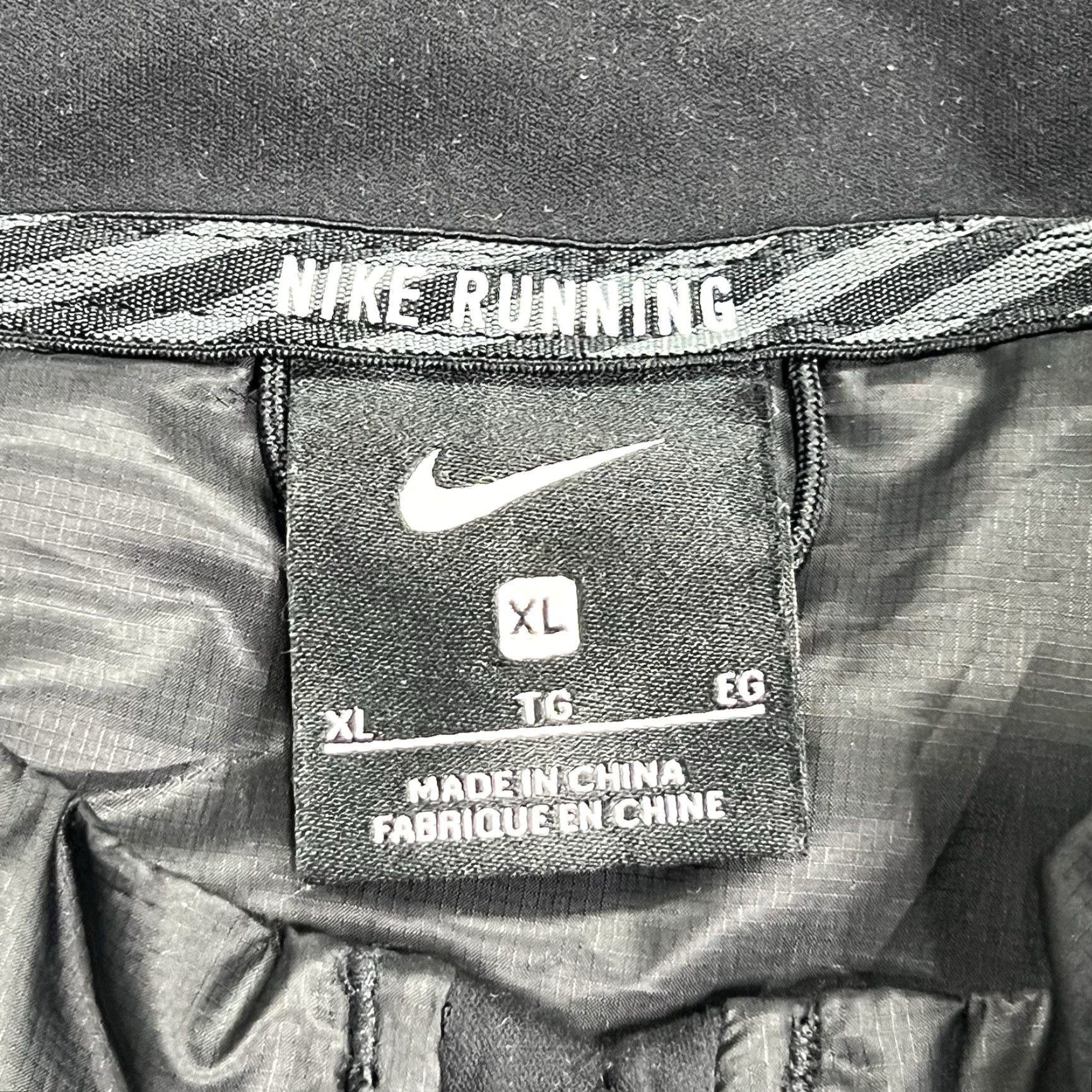 Nike Nike Running Vest Men's XL Polyfill Light 922457-010 Black Full Zip Lightweight Size US XL / EU 56 / 4 - 4 Thumbnail