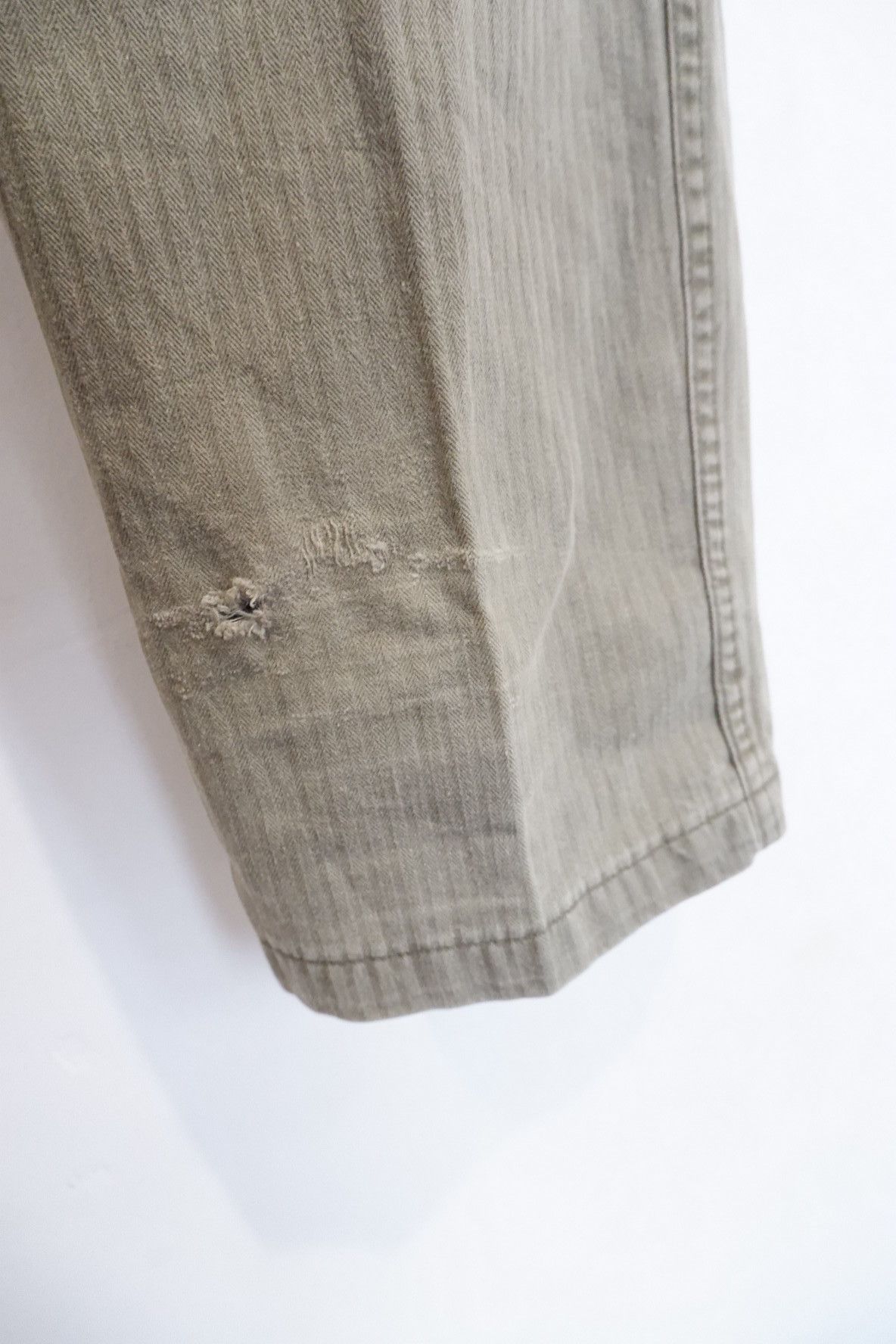 Japanese Brand Vintage Johnbull HBT Monkey Fatigue Pants Size US 30 / EU 46 - 7 Thumbnail