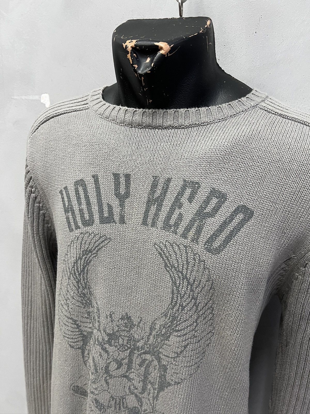 Diesel Diesel Vintage Sweater opium hype Logo Y2K Style Size US M / EU 48-50 / 2 - 3 Thumbnail