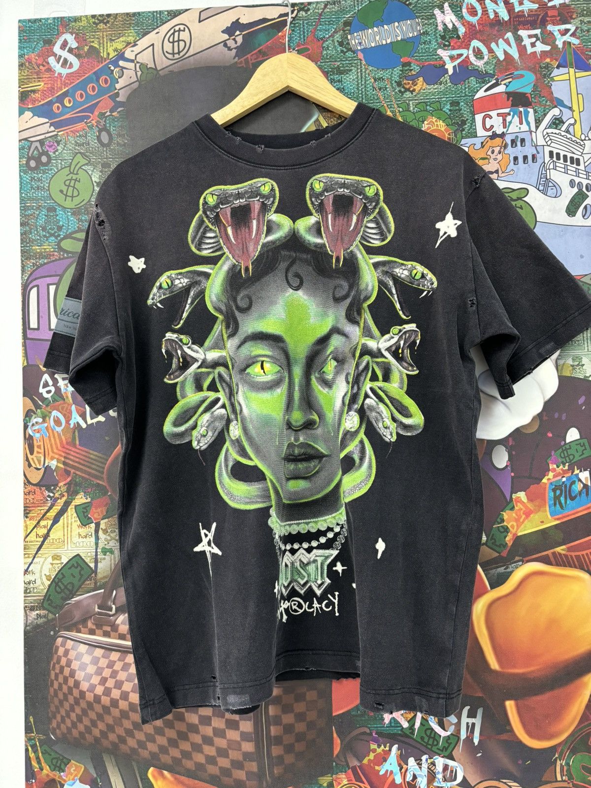 Other Lost intricacy Medusa Black T Shirt Small Size US S / EU 44-46 / 1 - 1 Thumbnail