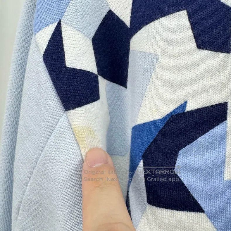 Givenchy Givenchy Irregular Geometric Color-Blocked Sweatshirt (Siz Size US M / EU 48-50 / 2 - 5 Thumbnail