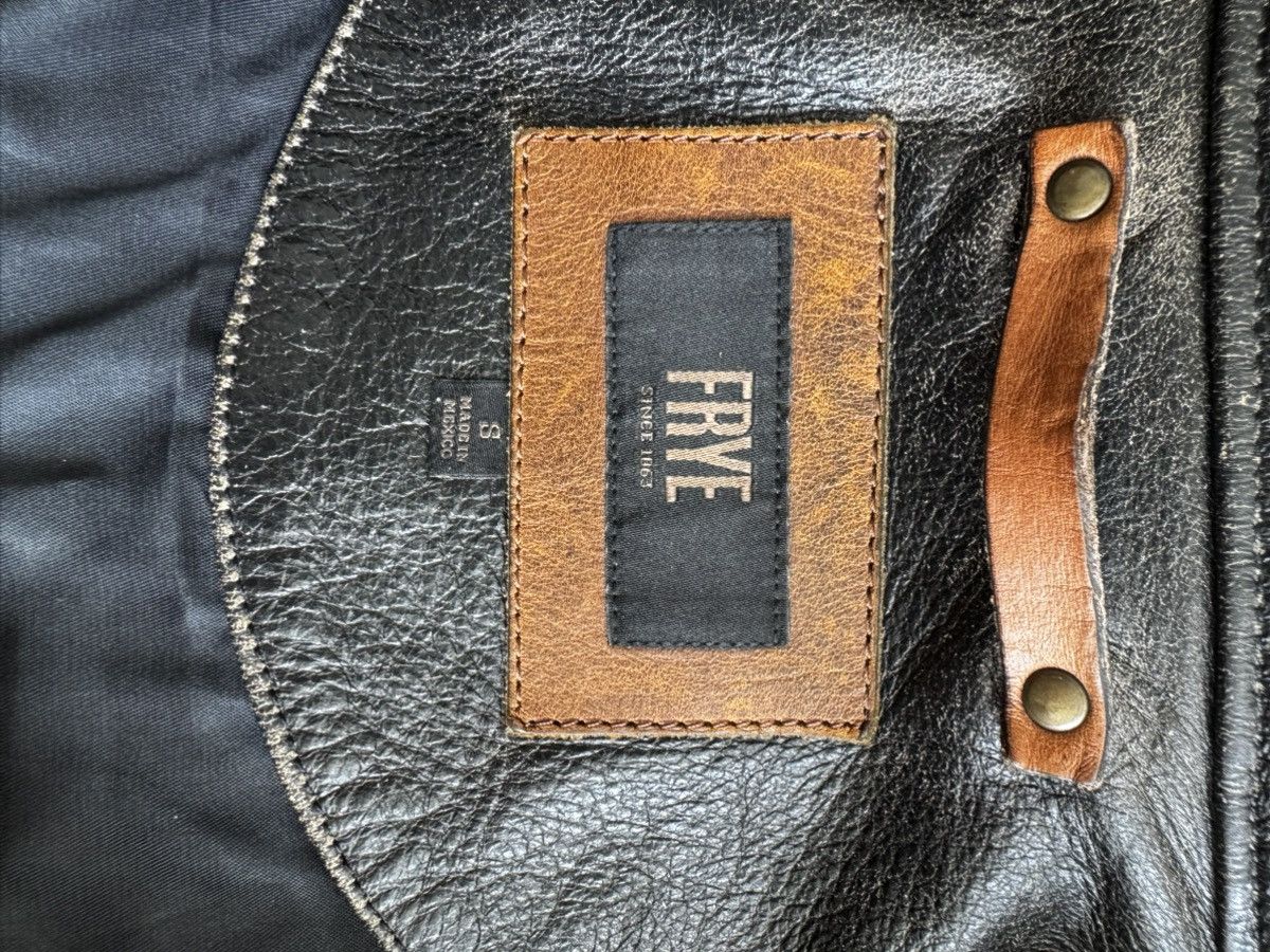 Frye Frye Leather Jacket Size US S / EU 44-46 / 1 - 5 Thumbnail