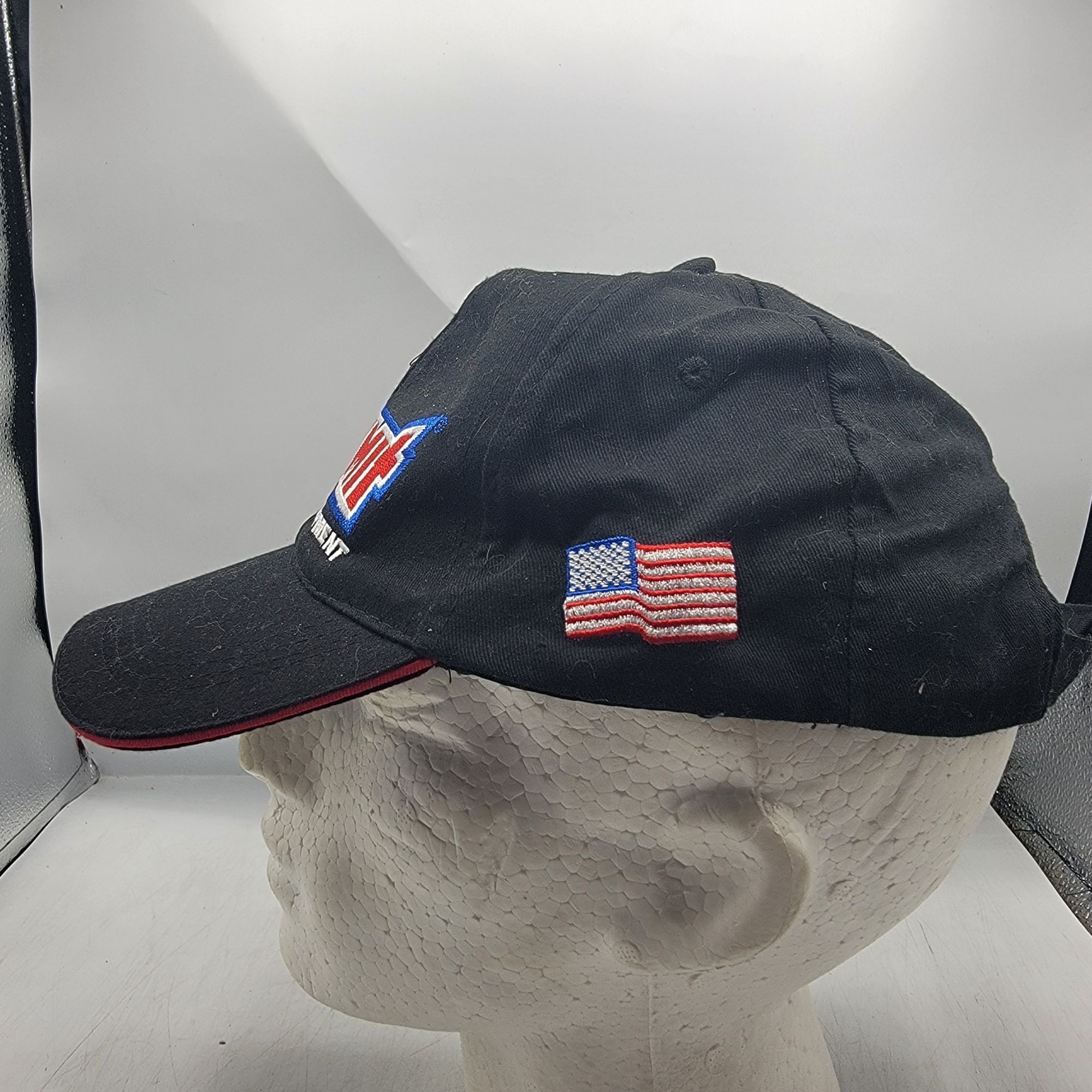 Other Summit Racing Equipment Black Cap With American Flag Patch 5 Size ONE SIZE - 2 Thumbnail