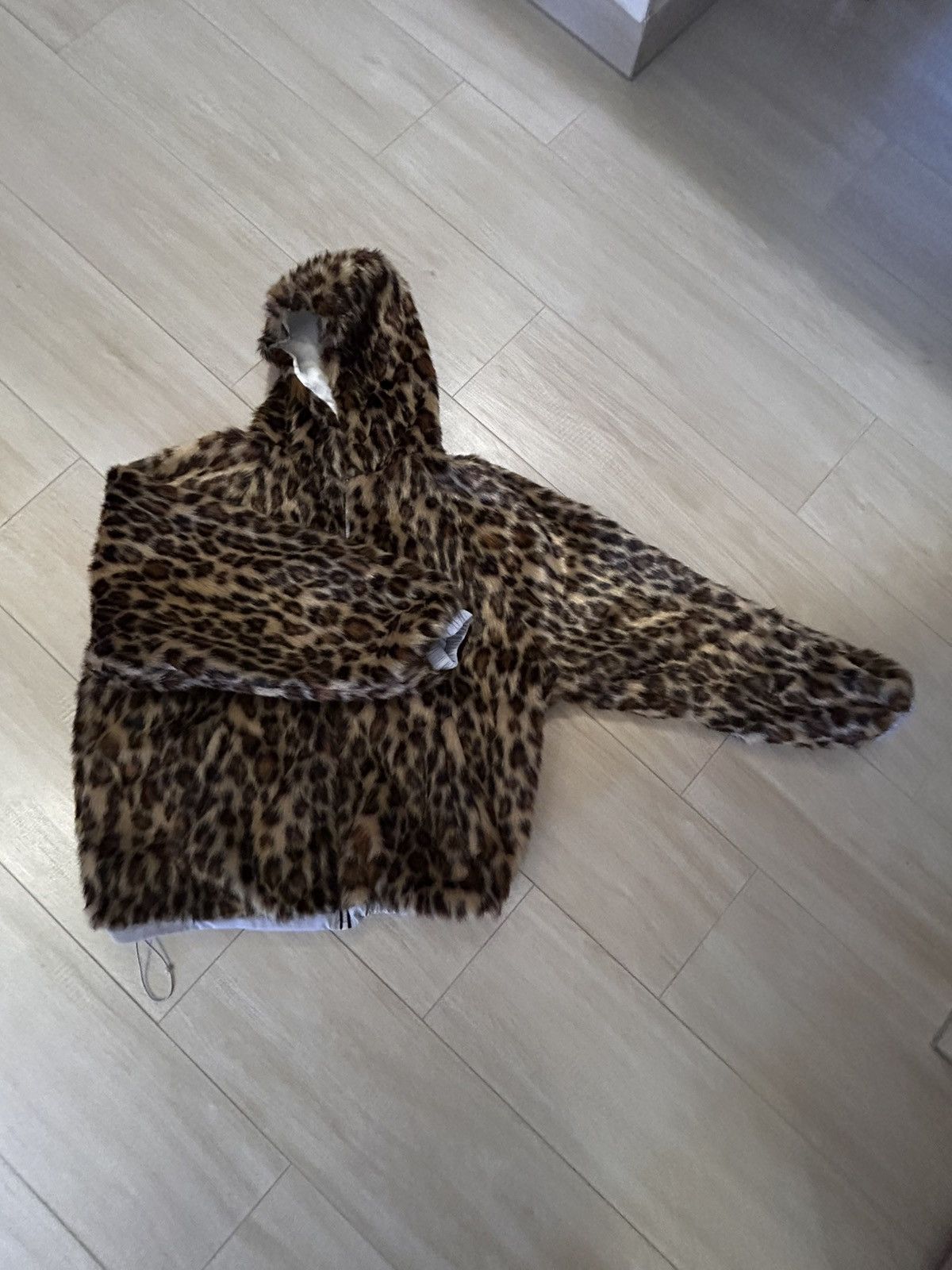 Supreme Supreme Faux Fur Reversible Hooded Track Jacket Size US M / EU 48-50 / 2 - 4 Thumbnail
