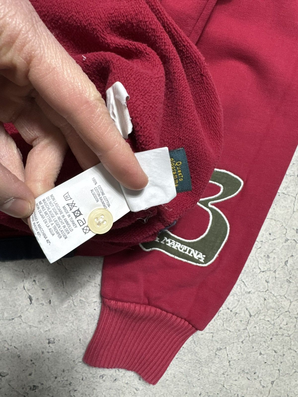 La Martina La Martina #3 Karakorum Rugby Sweatshirt Vintage Size M Size US M / EU 48-50 / 2 - 10 Thumbnail