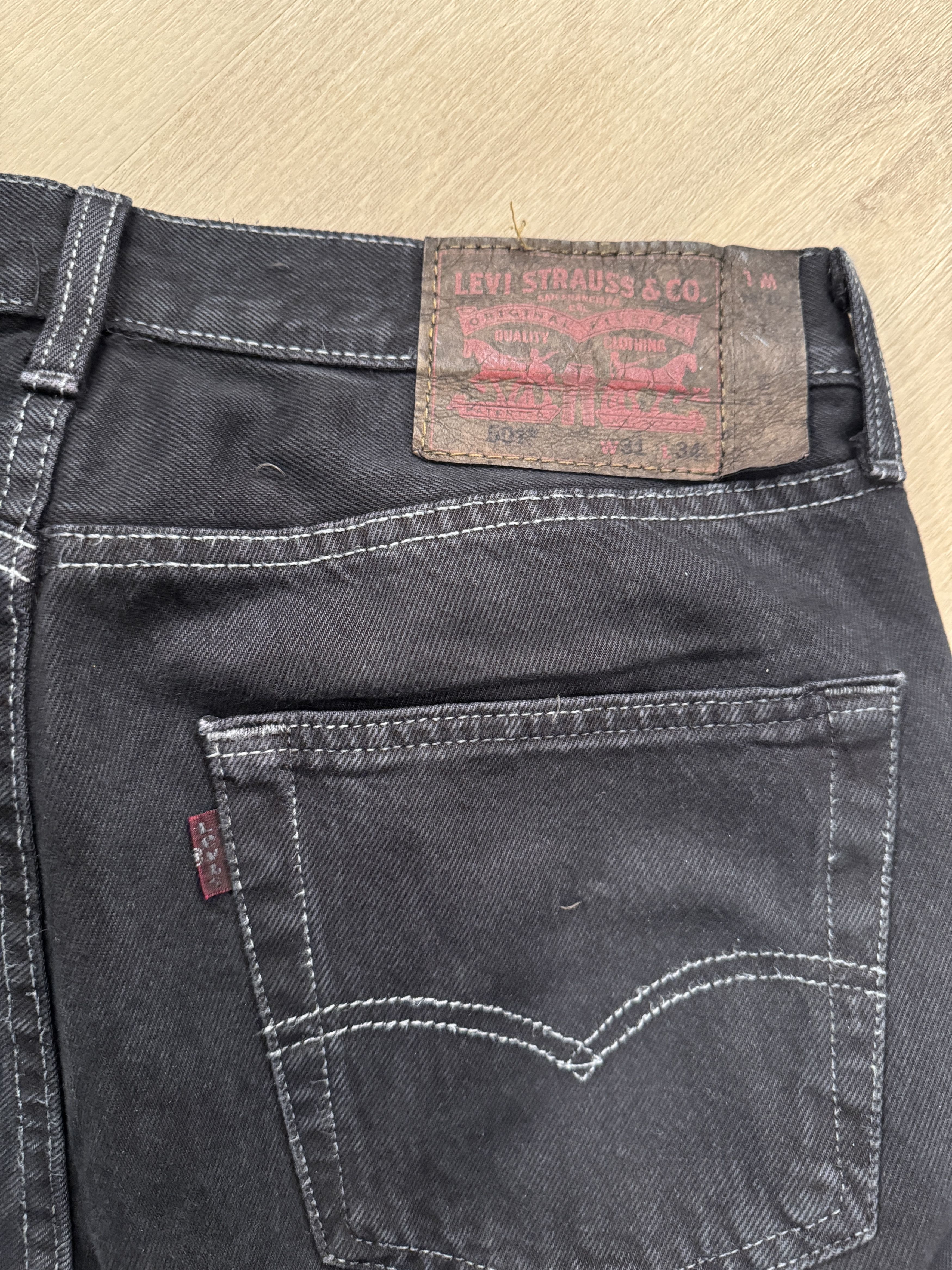 Levi's Vintage Clothing LEVI 501 STACKED DEMIN Size US 32 / EU 48 - 3 Thumbnail