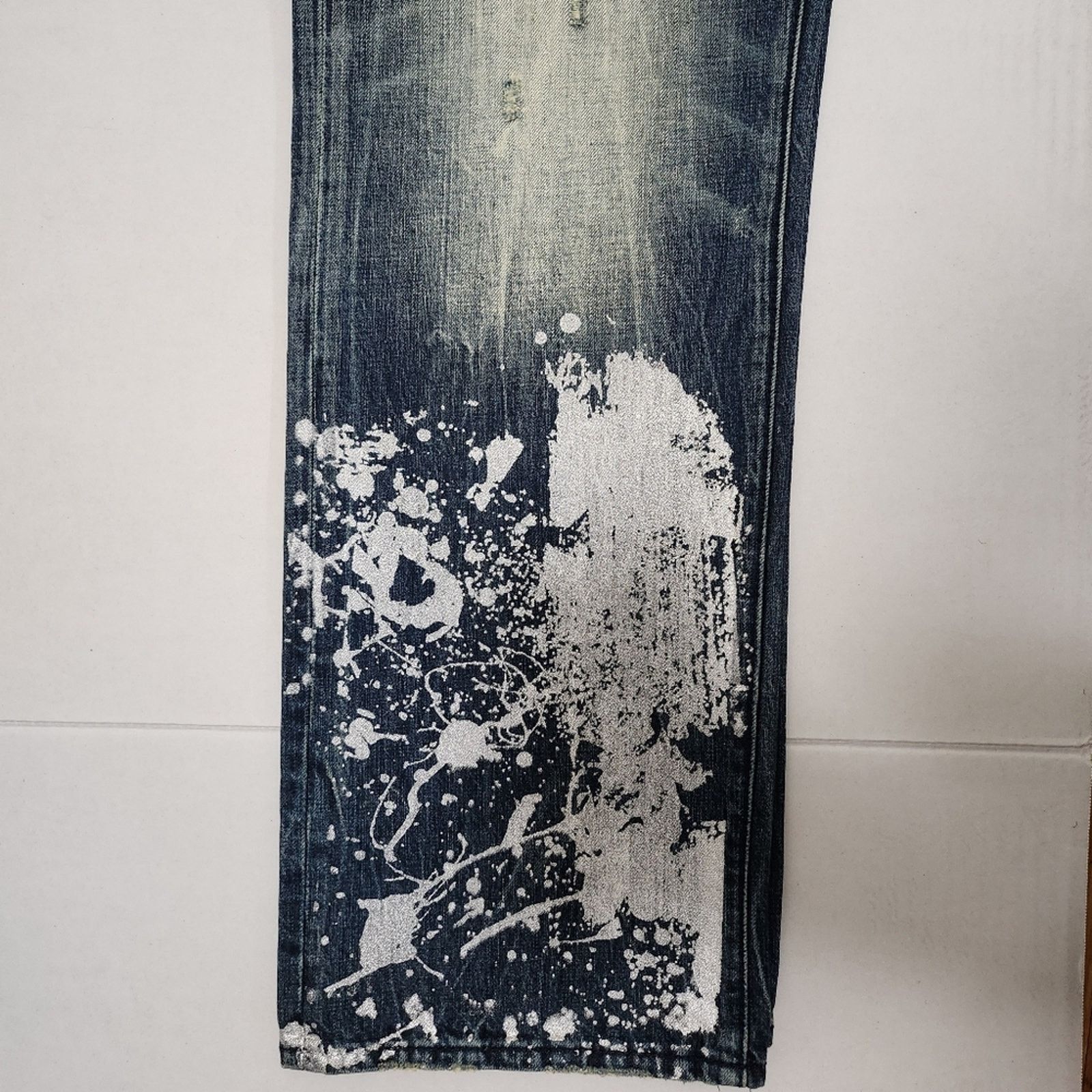 Prps PRPS Silver Splash Jeans Size US 40 / EU 56 - 5 Thumbnail