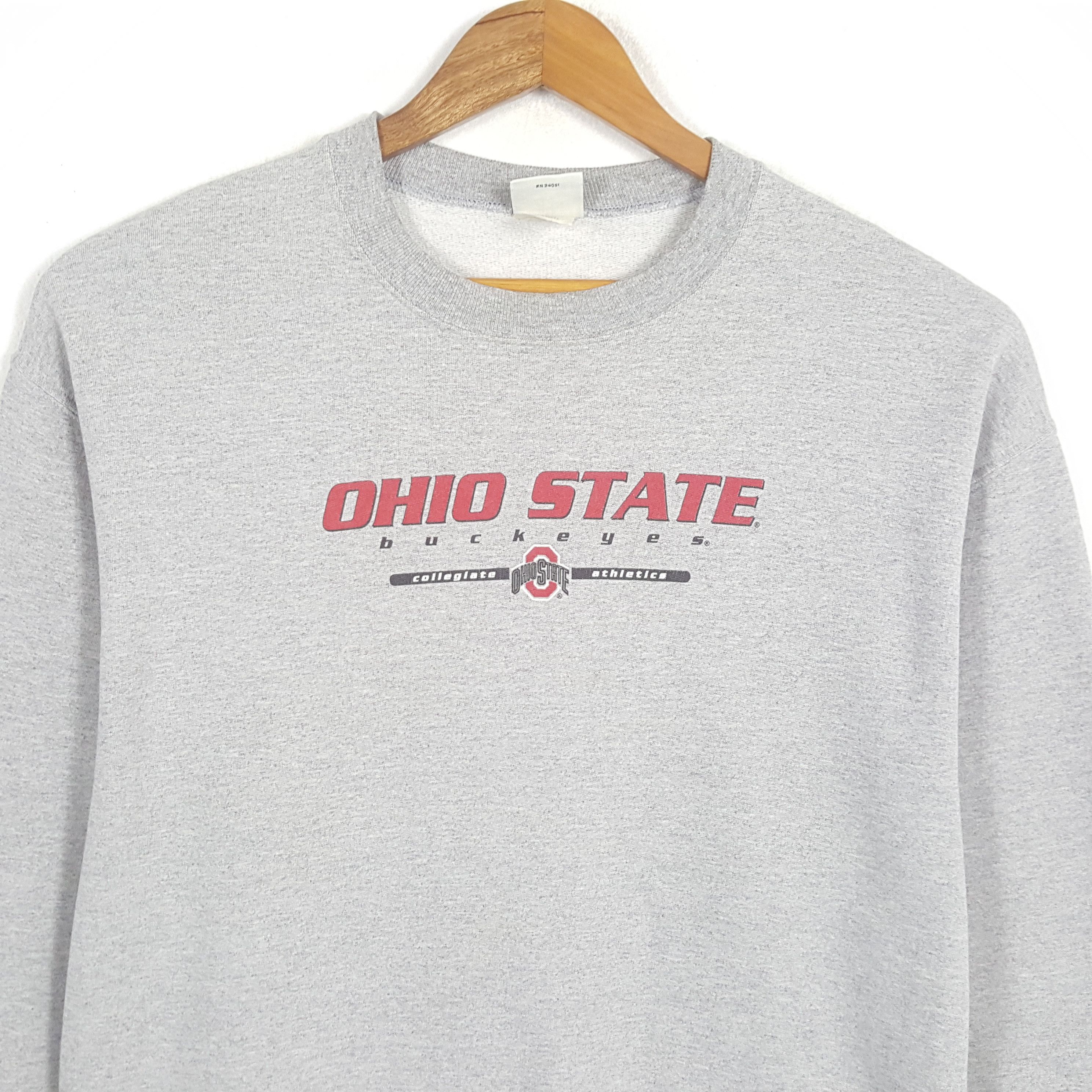 NFL × Vintage Vintage OHIO STATE BUCKEYES NFL Football Team Sweatshirts Size US L / EU 52-54 / 3 - 2 Thumbnail