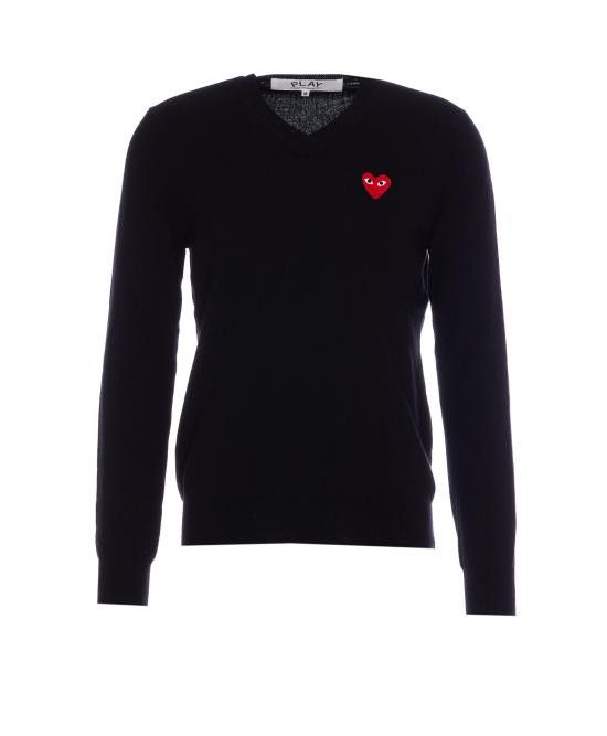 Comme des Garcons COMME DES GARCONS Men Sweater N002 1 Black Size US M / EU 48-50 / 2 - 1 Thumbnail