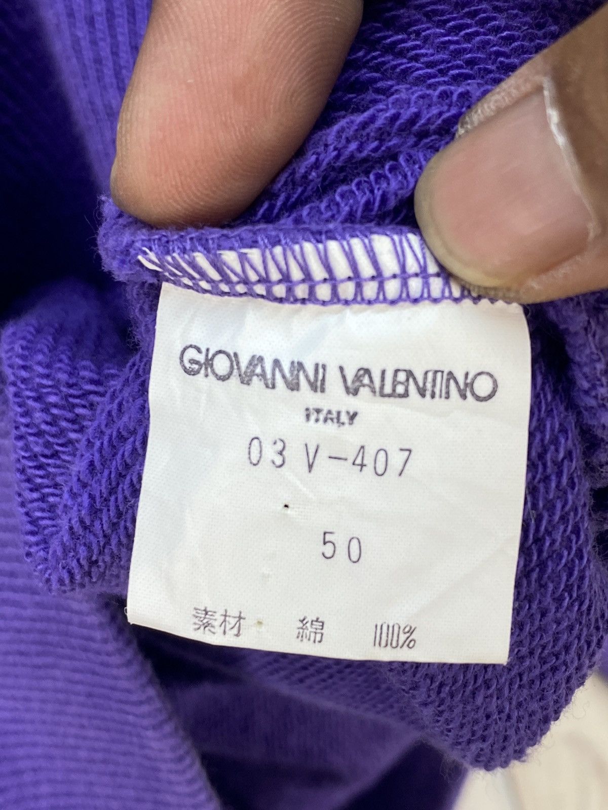 Giovanni Valentino Vintage Giovanni Valentino Sweatshirt Size US M / EU 48-50 / 2 - 6 Thumbnail
