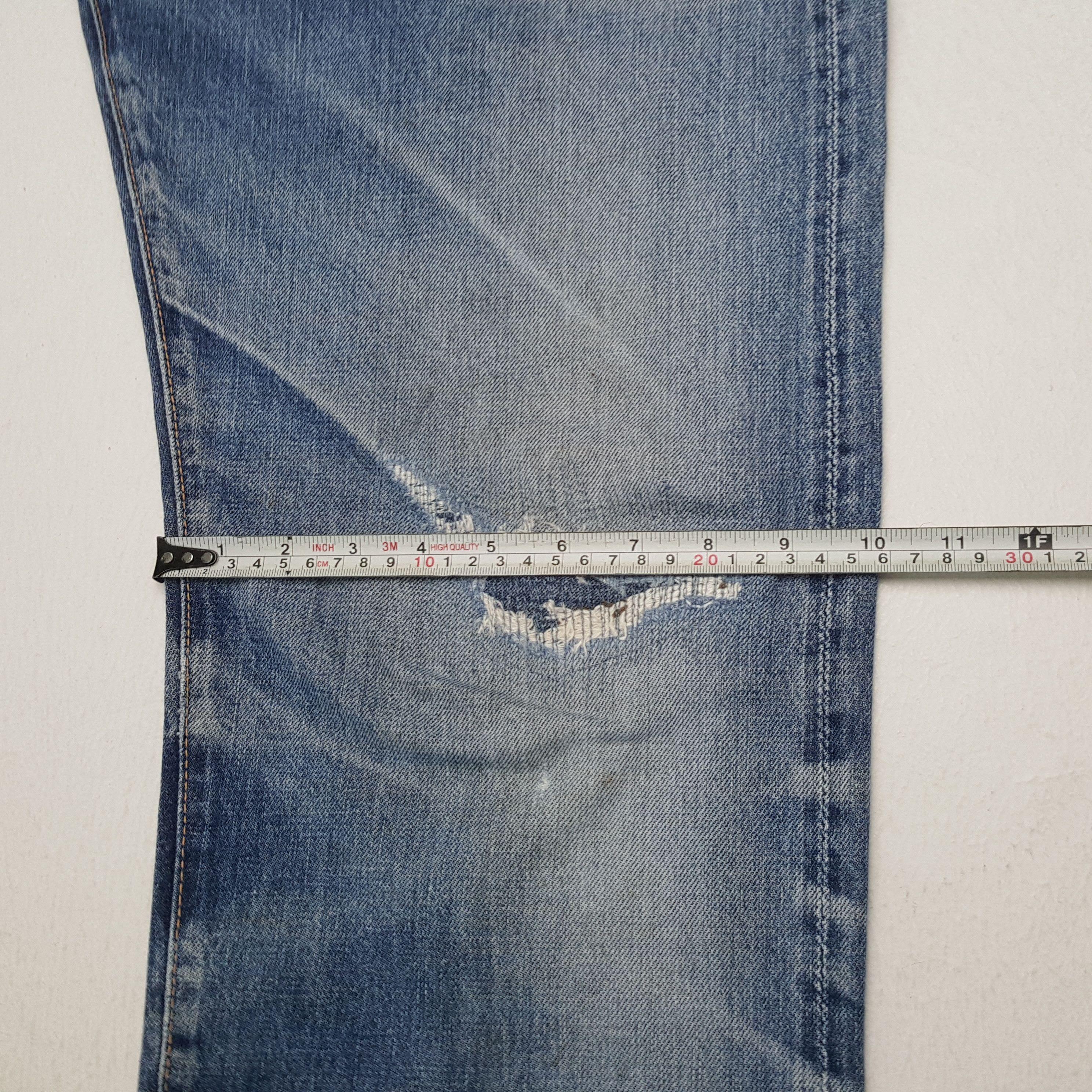 Evisu × Japanese Brand × Vintage EVISU Japanese Brand Streetwear Custom Daicock Jeans Size US 28 / EU 44 - 10 Thumbnail