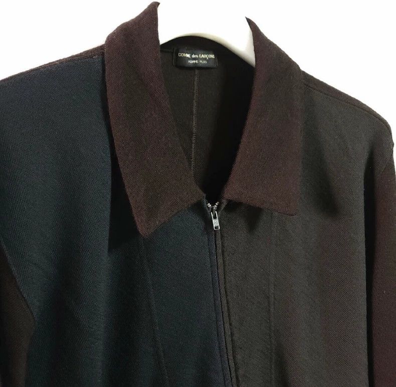 Comme des Garcons Comme Des Garcons Color-block knit jacket Size US M / EU 48-50 / 2 - 2 Thumbnail