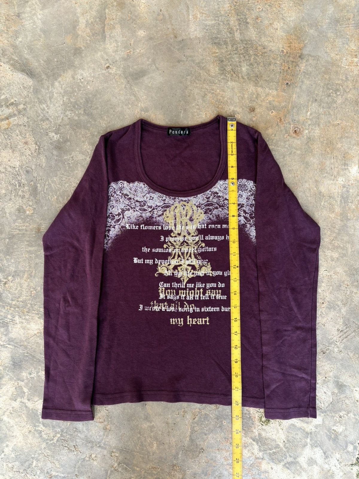 Hysteric Glamour Y2k Pendora Ifwixwasnine Punk Style Longsleeve Size L / US 10 / IT 46 - 7 Thumbnail