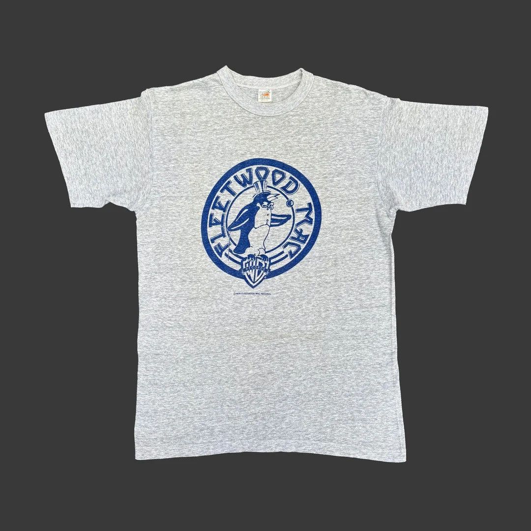 Hanes × Vintage Fleetwood Mac 1979 70s Vintage Band Tour USA Made T-Shirt Size US M / EU 48-50 / 2 - 1 Thumbnail