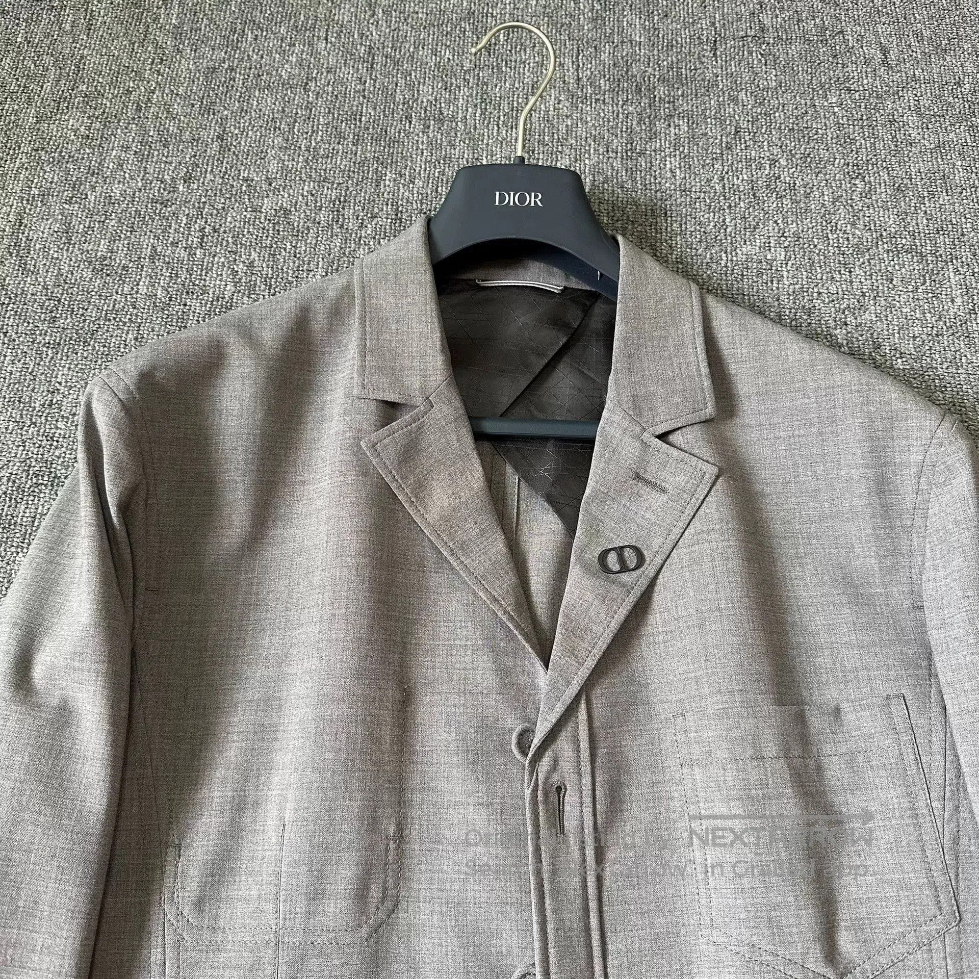 Dior Dior CD Logo Wool Suit Jacket. Size US M / EU 48-50 / 2 - 3 Thumbnail