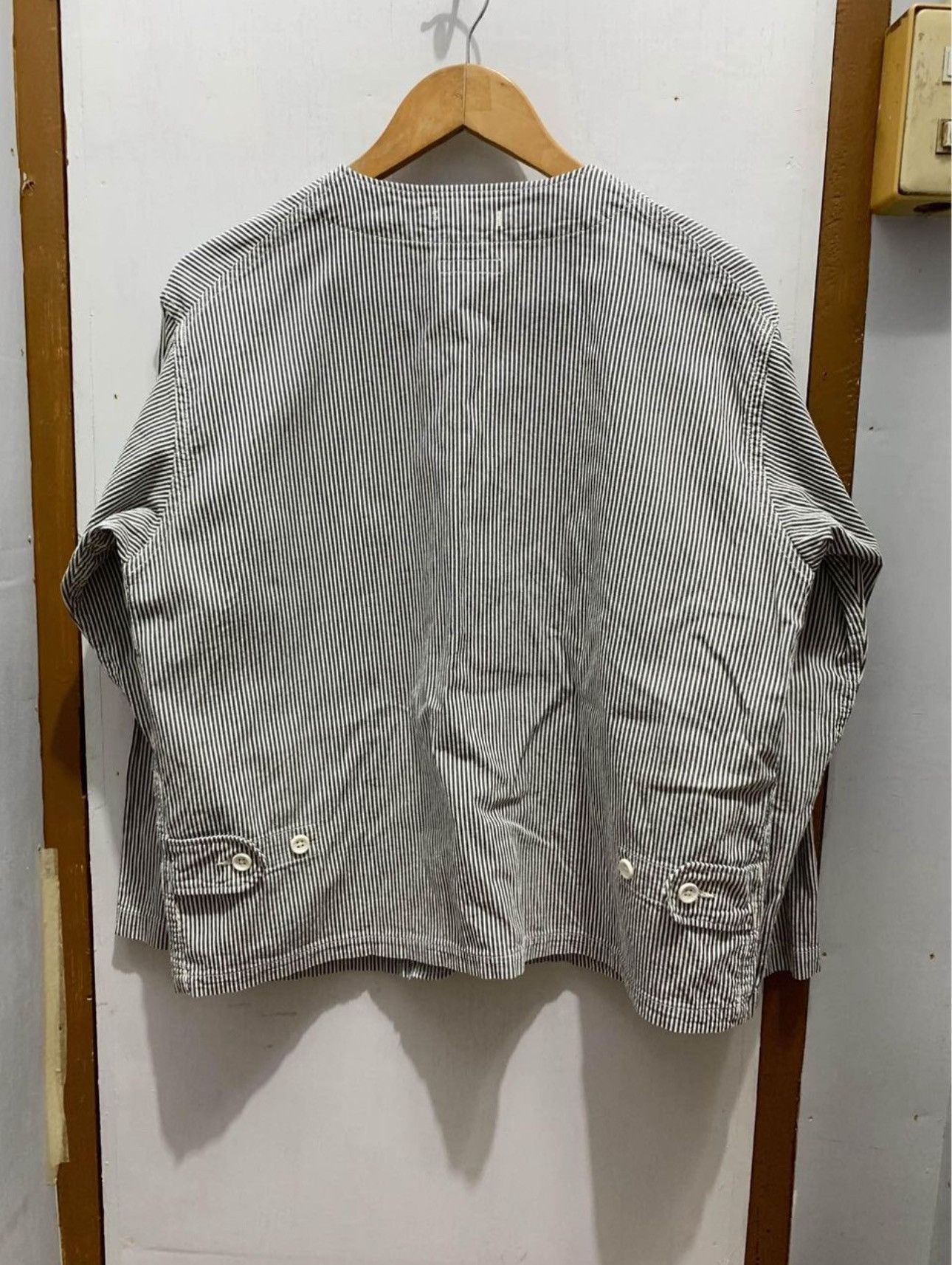 Engineered Garments Engineered garments cardigan jacket seersucker Size US XS / EU 42 / 0 - 5 Thumbnail