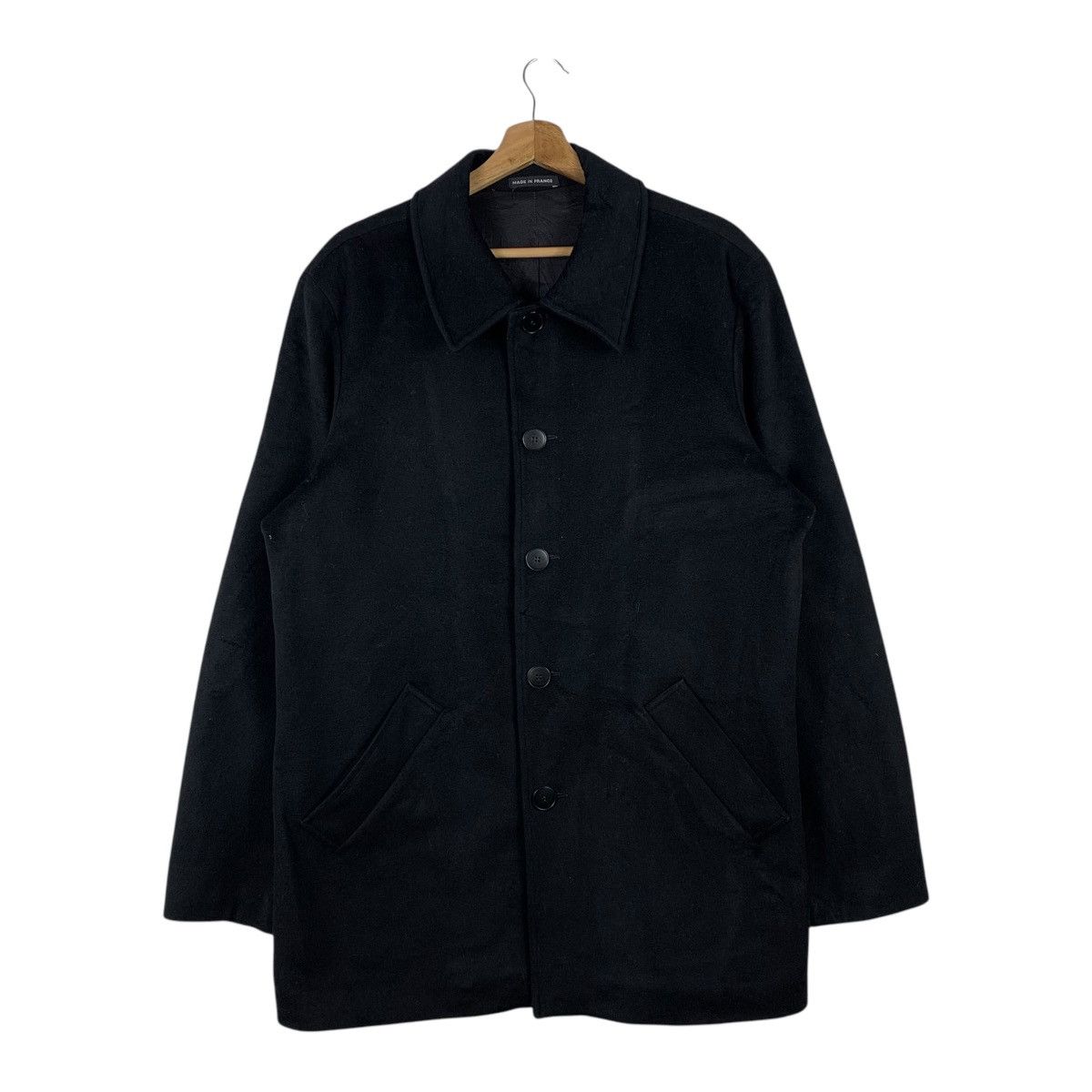 AGNES B French Made In France Wool Blazer Coat Jacket