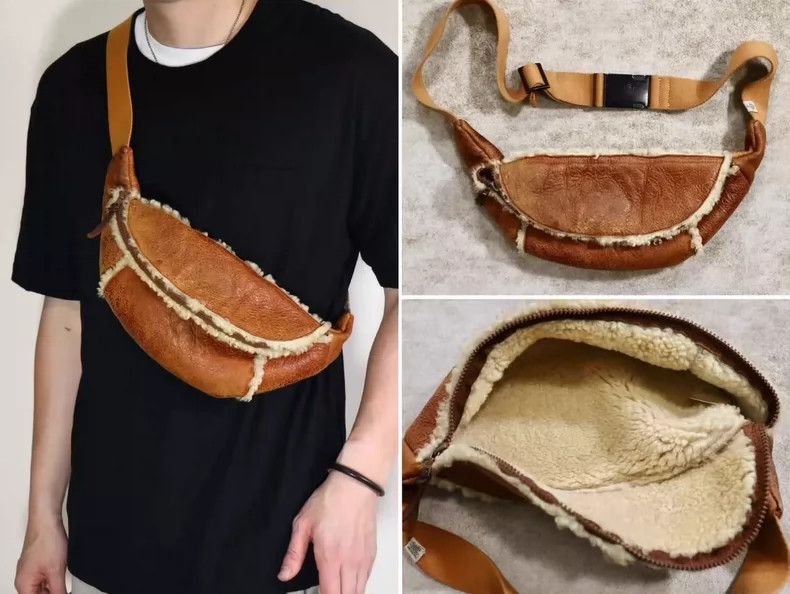 Visvim Visvim Shearling Crossbody Bag Vintage Item Size ONE SIZE - 1 Thumbnail