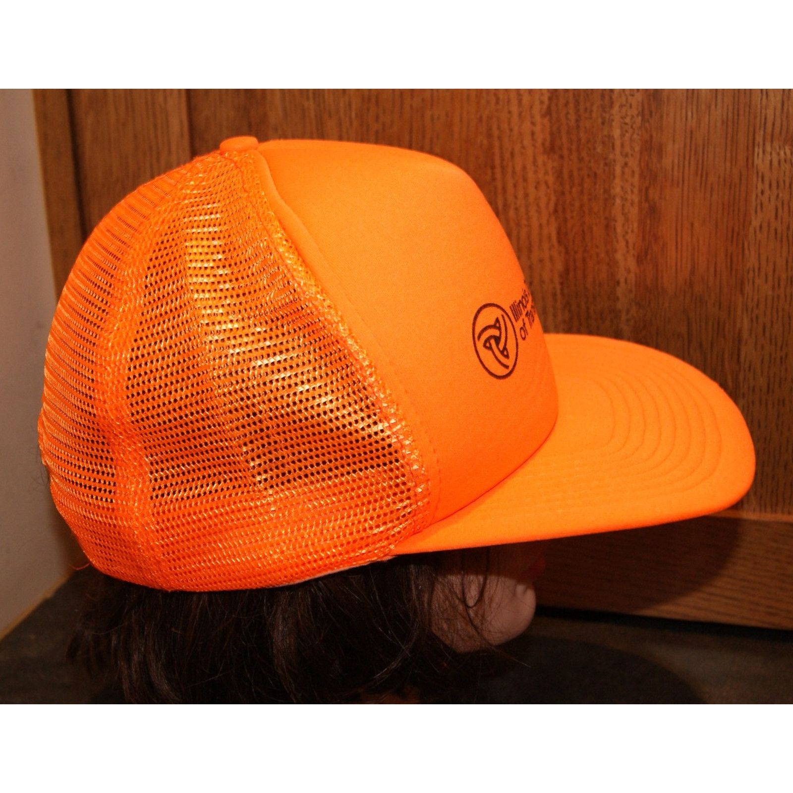 Vintage VTG ILLINOIS DEPARTMENT OF TRANSPORTATION Snap Trucker Hat Size ONE SIZE - 3 Thumbnail