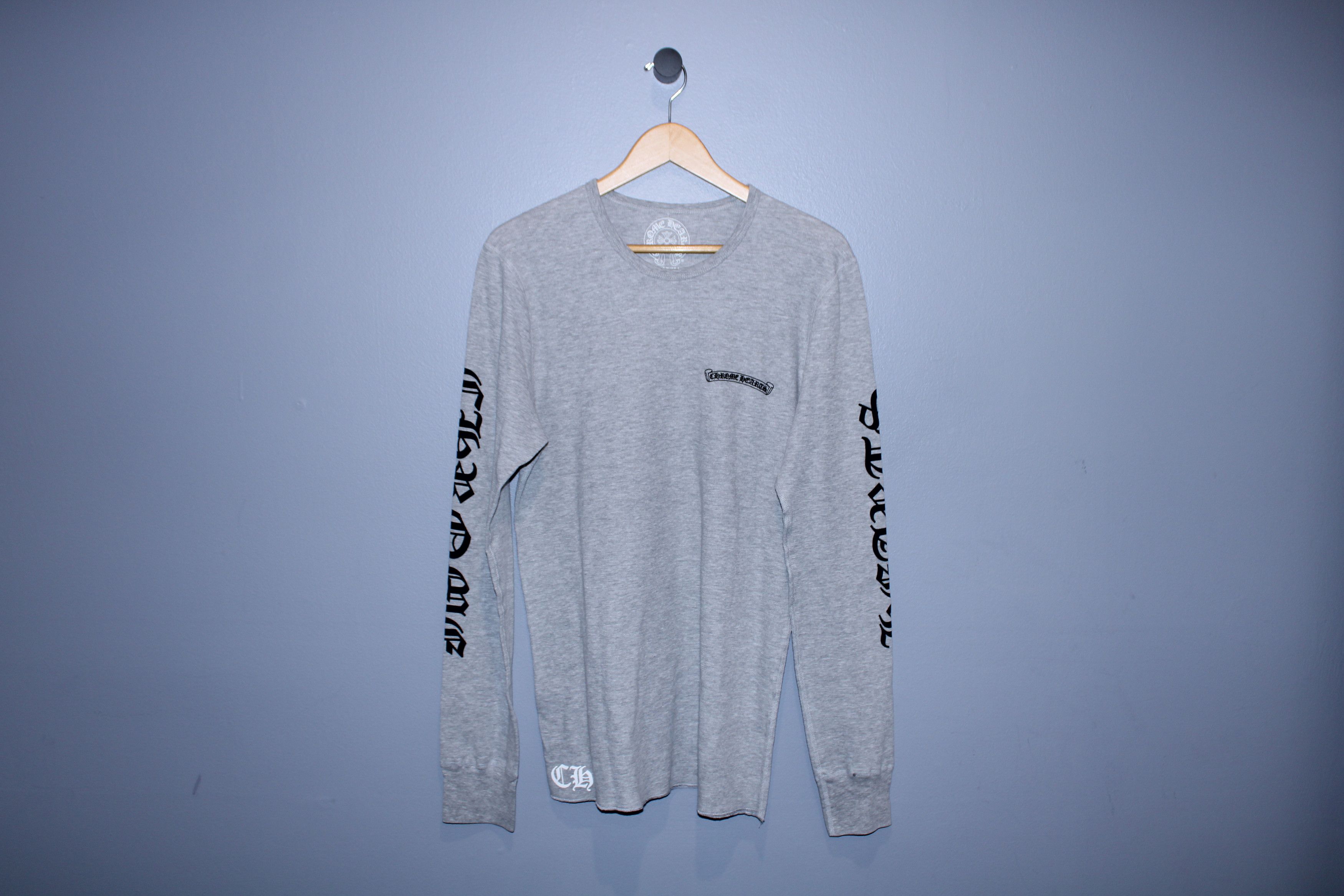 Chrome Hearts Chrome Hearts Thermal Long Sleeve Tbar Logo Size US XL / EU 56 / 4 - 1 Thumbnail