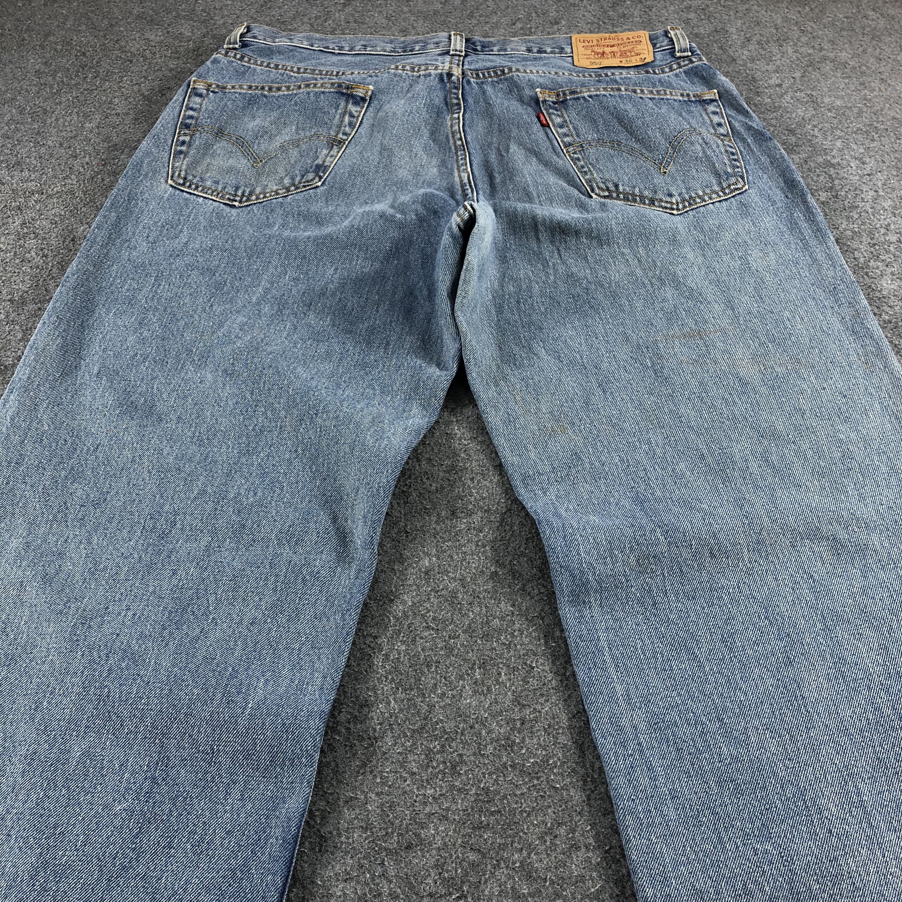 Levi's Vintage Stone Wash Levis 550 Jeans-J1292 Size US 38 / EU 54 - 4 Thumbnail
