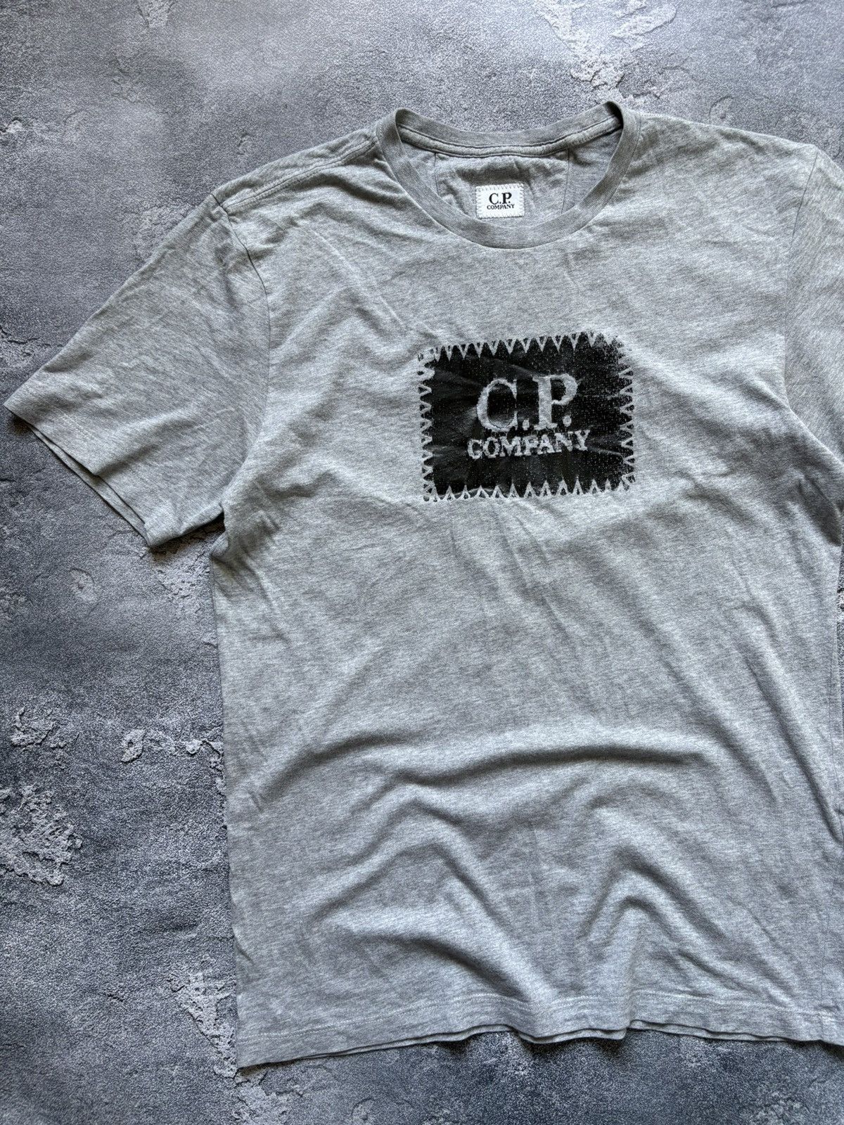 C.P. Company Vintage C.P. Company Logo Grey Mens T-Shirt Size S Size US S / EU 44-46 / 1 - 3 Thumbnail