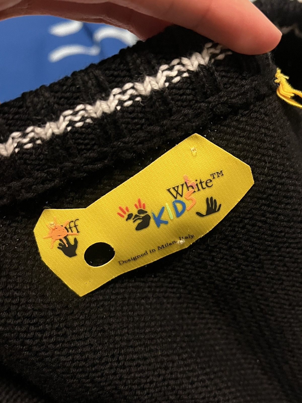 Off-White Off-white patch knit sweater Size US XXS / EU 40 - 2 Thumbnail