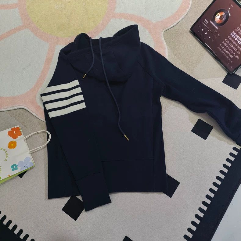 Thom Browne Thom Browne size0 Striped zip hoodie Size US XS / EU 42 / 0 - 2 Thumbnail