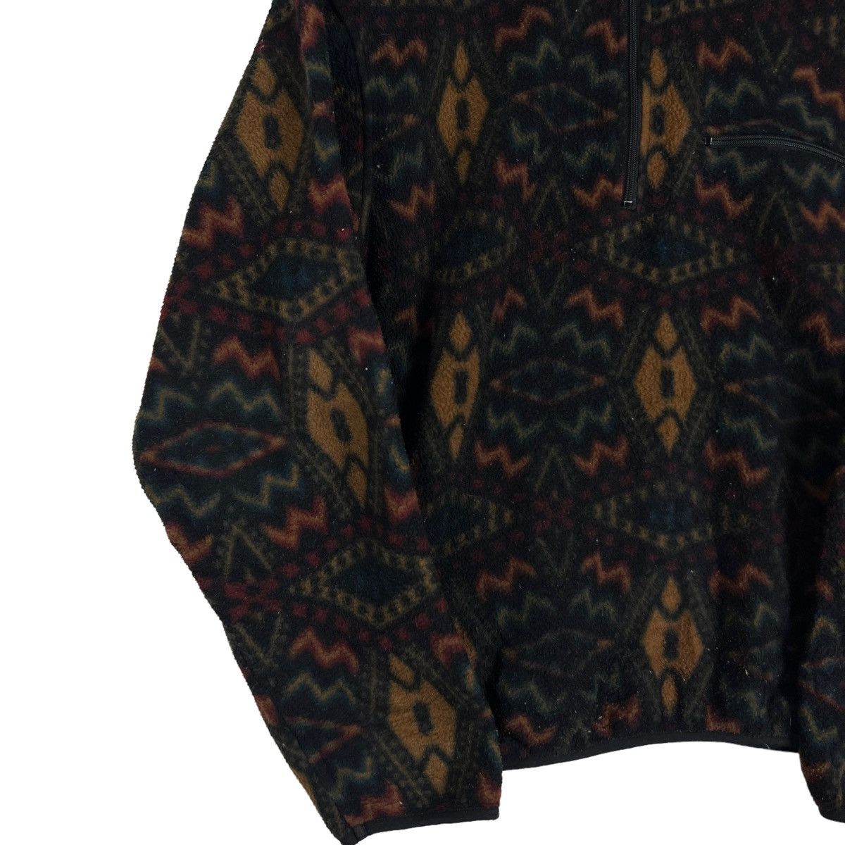 The North Face 🔥90’s Vintage The North Face Navajo Aztec Design Fleece Size US L / EU 52-54 / 3 - 4 Thumbnail