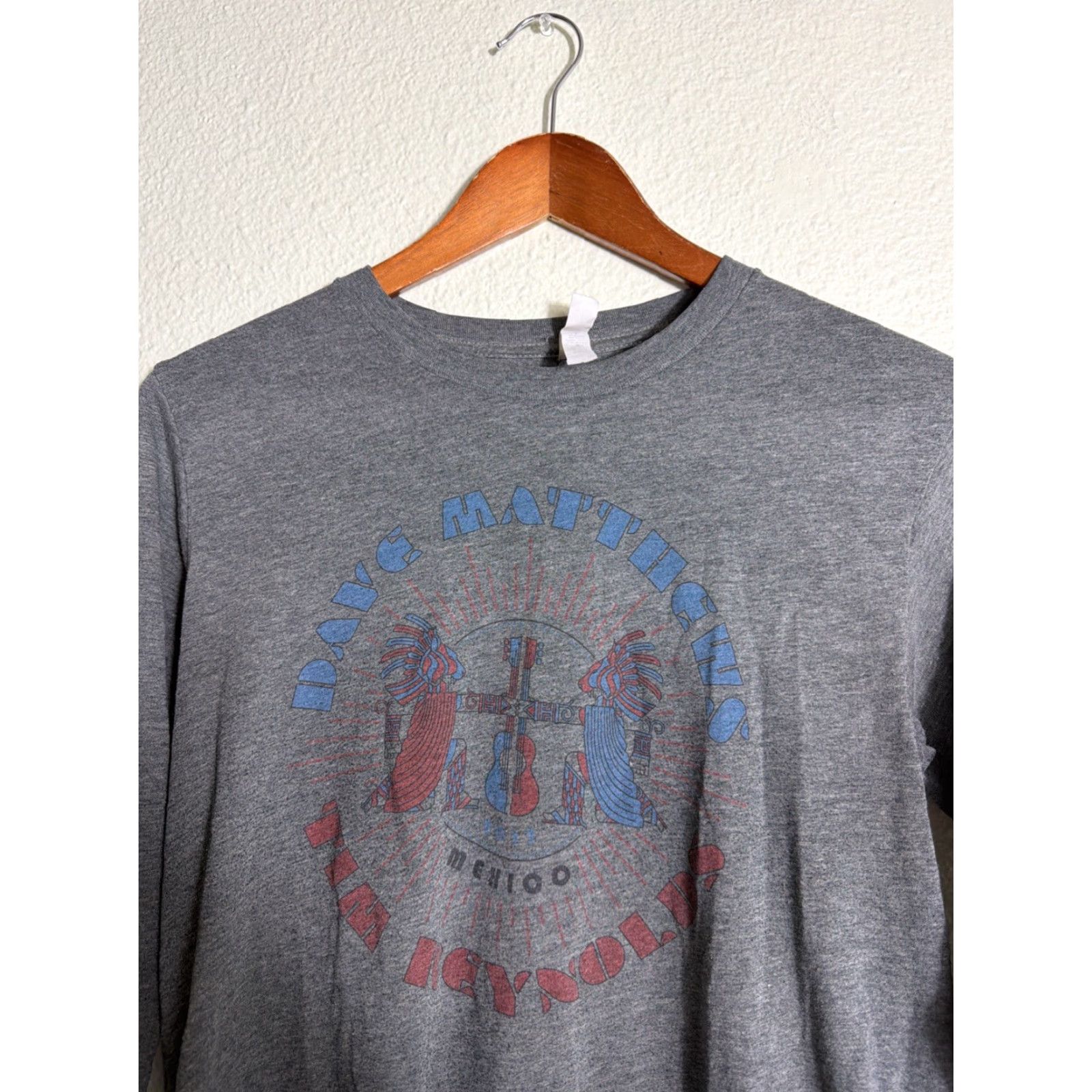 Vintage Dave Matthew’s Tim Reynolds Mexico Gray Long Sleeve Shirt Mens M Tour Canvas T-Shirt Gray Mens Shirts Tour Size US M / EU 48-50 / 2 - 3 Thumbnail