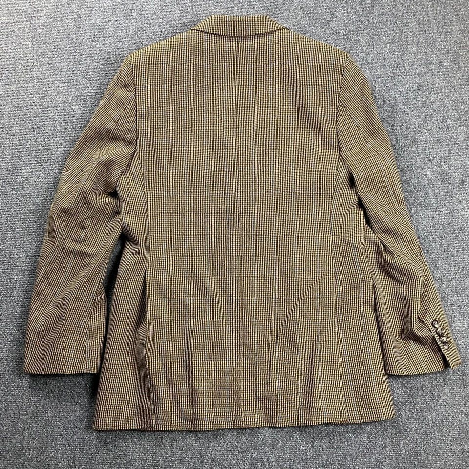 Other Joseph Turner Blazer Men's 38L Gingham Dales Jacket Wool Size 38L - 2 Thumbnail