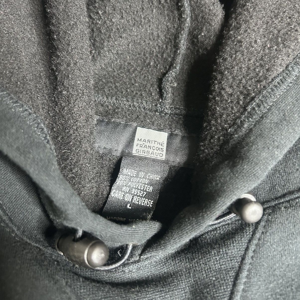 Marithe + Francois Girbaud Marithe Francois Girbaud Hoodie Logo baggy Size US L / EU 52-54 / 3 - 4 Thumbnail